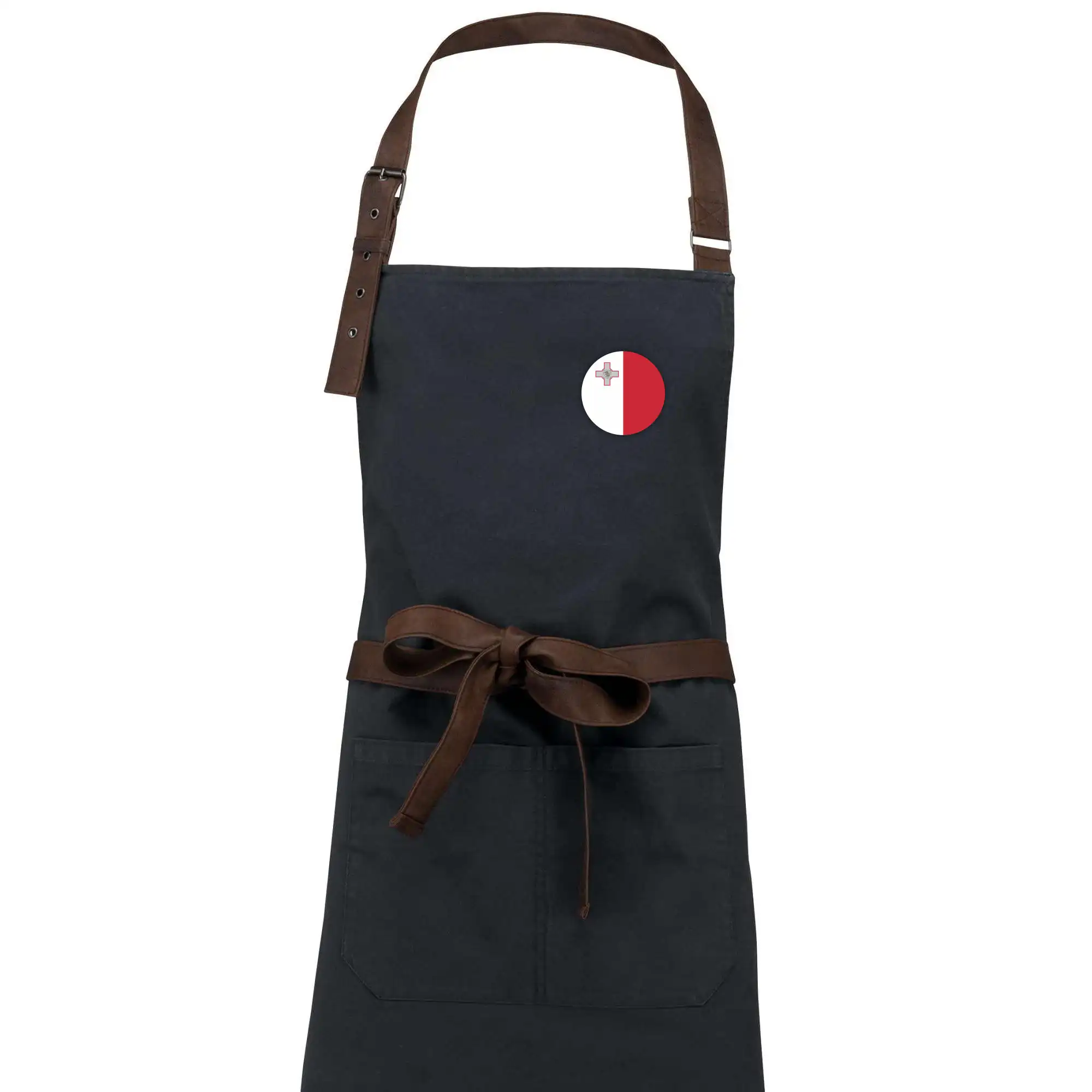 Vlajka Malta kulatá na prso