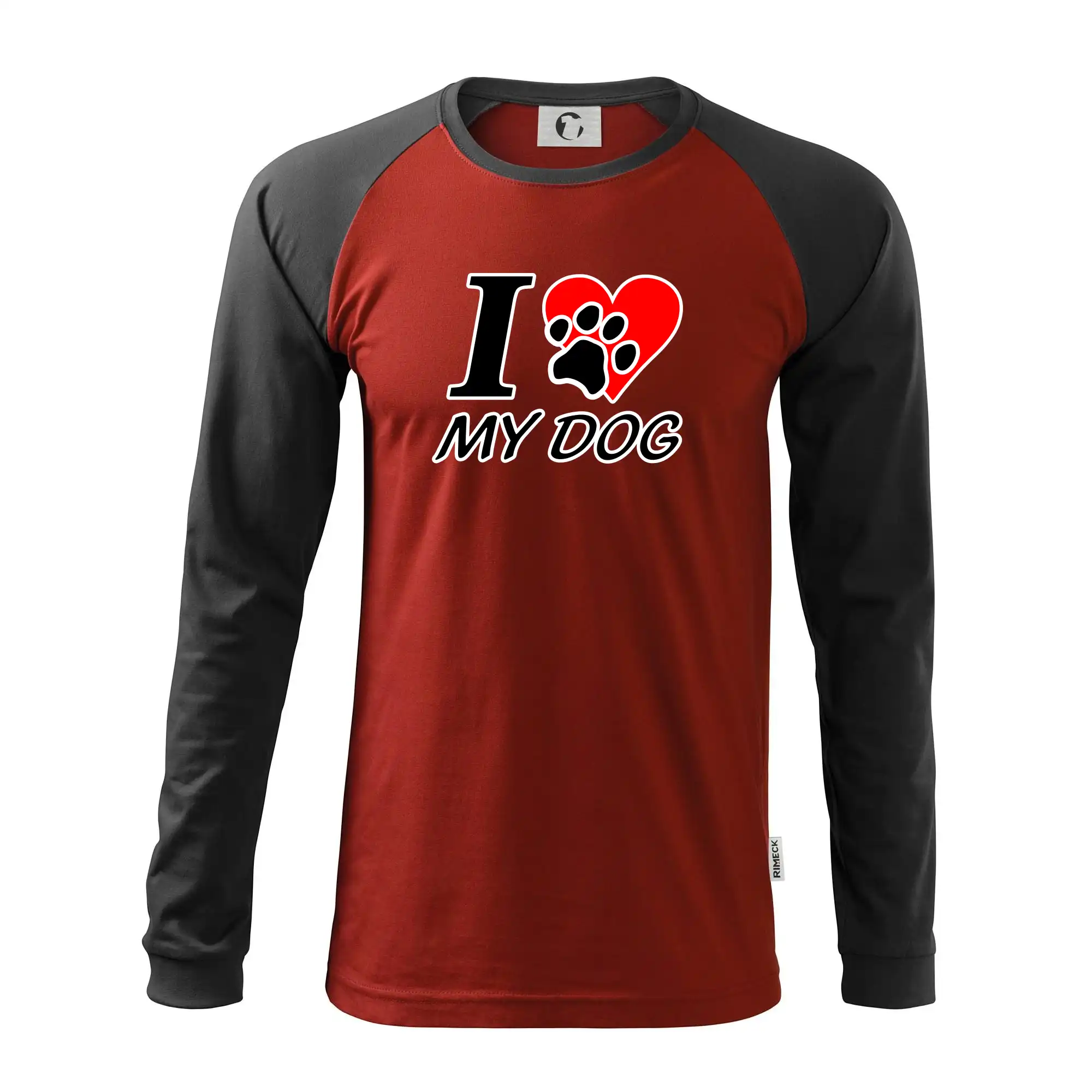 I love my dog - nápis