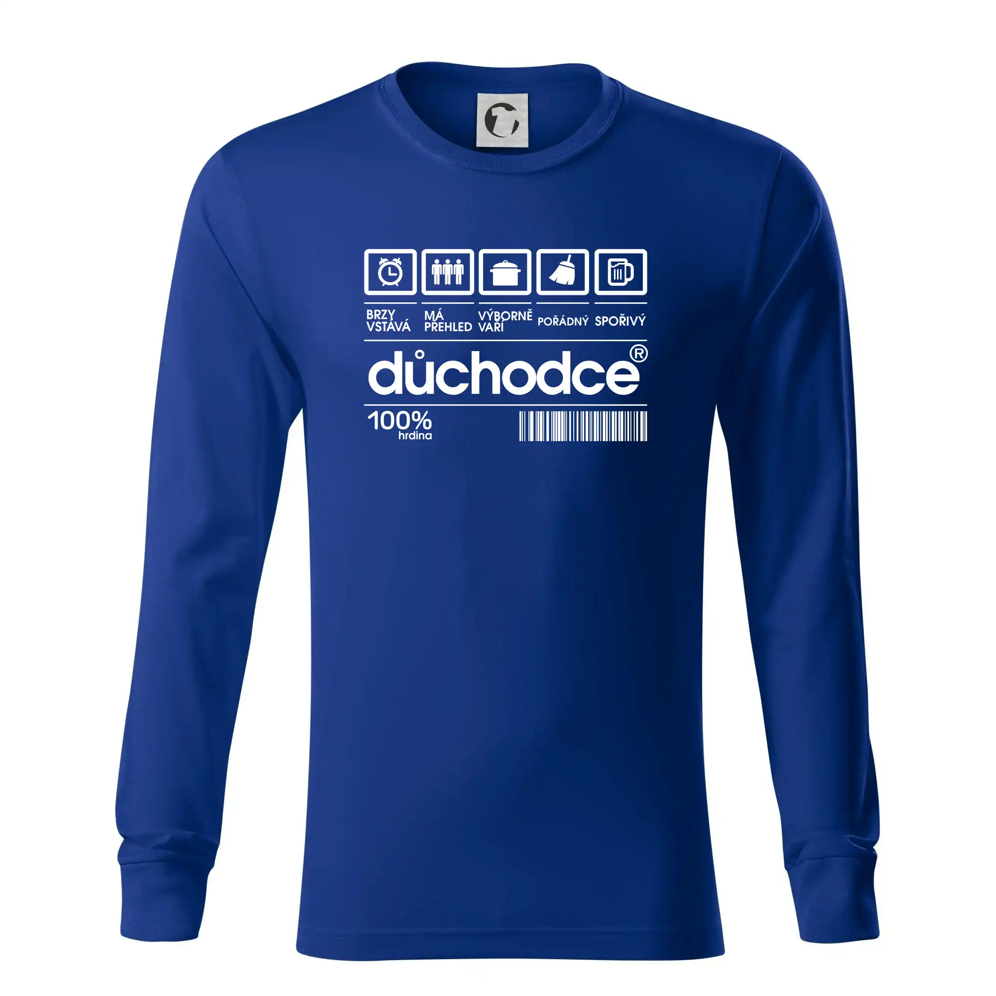 Čárový kód důchodce