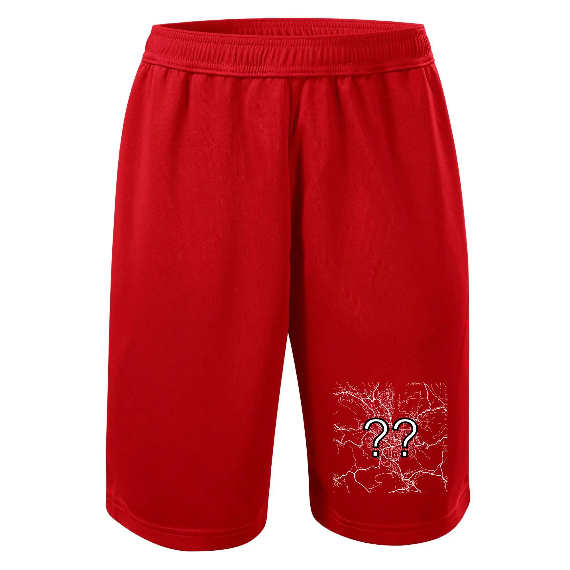 Mapy měst černobílé - Vaše město