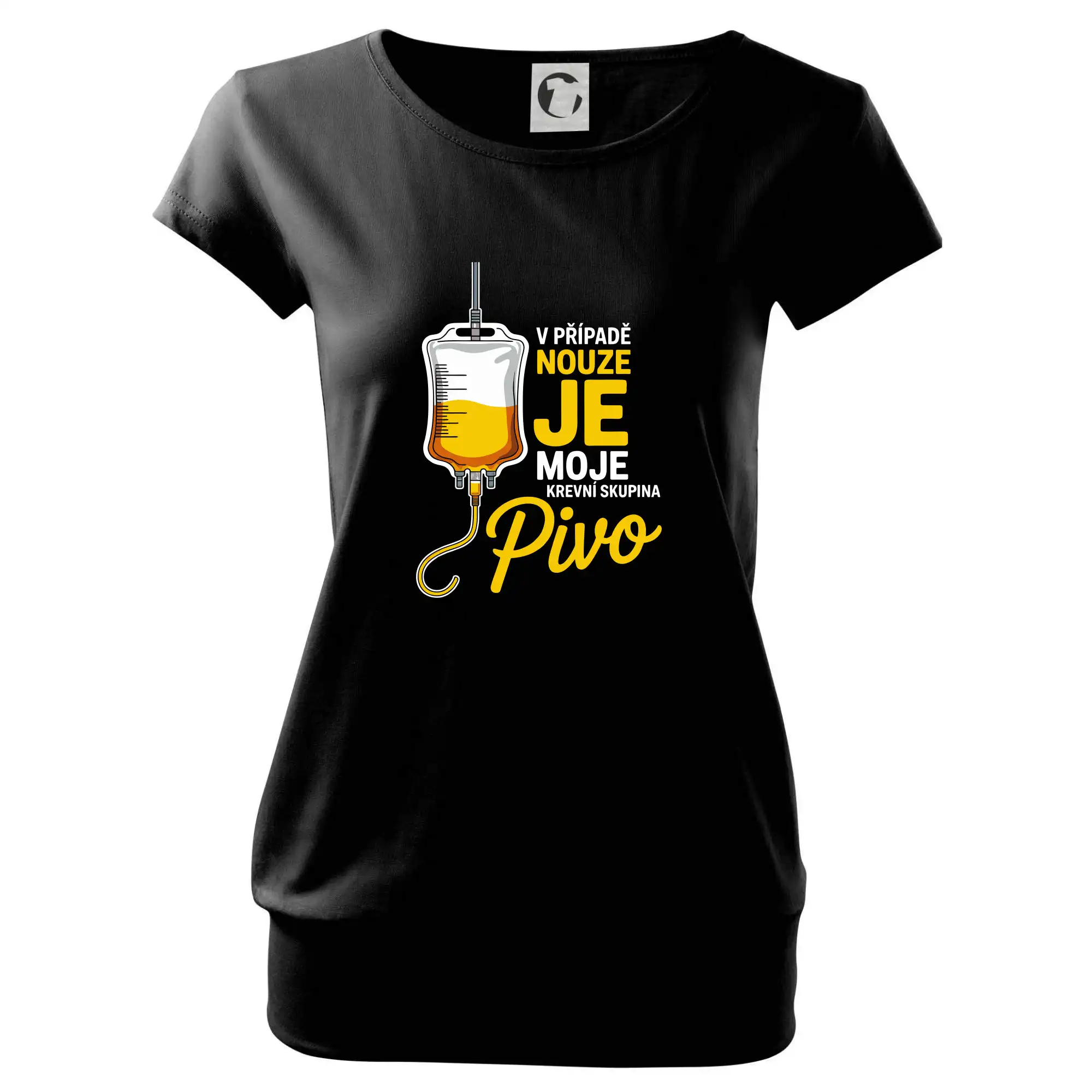 V případě nouze je moje krevní skupina pivo