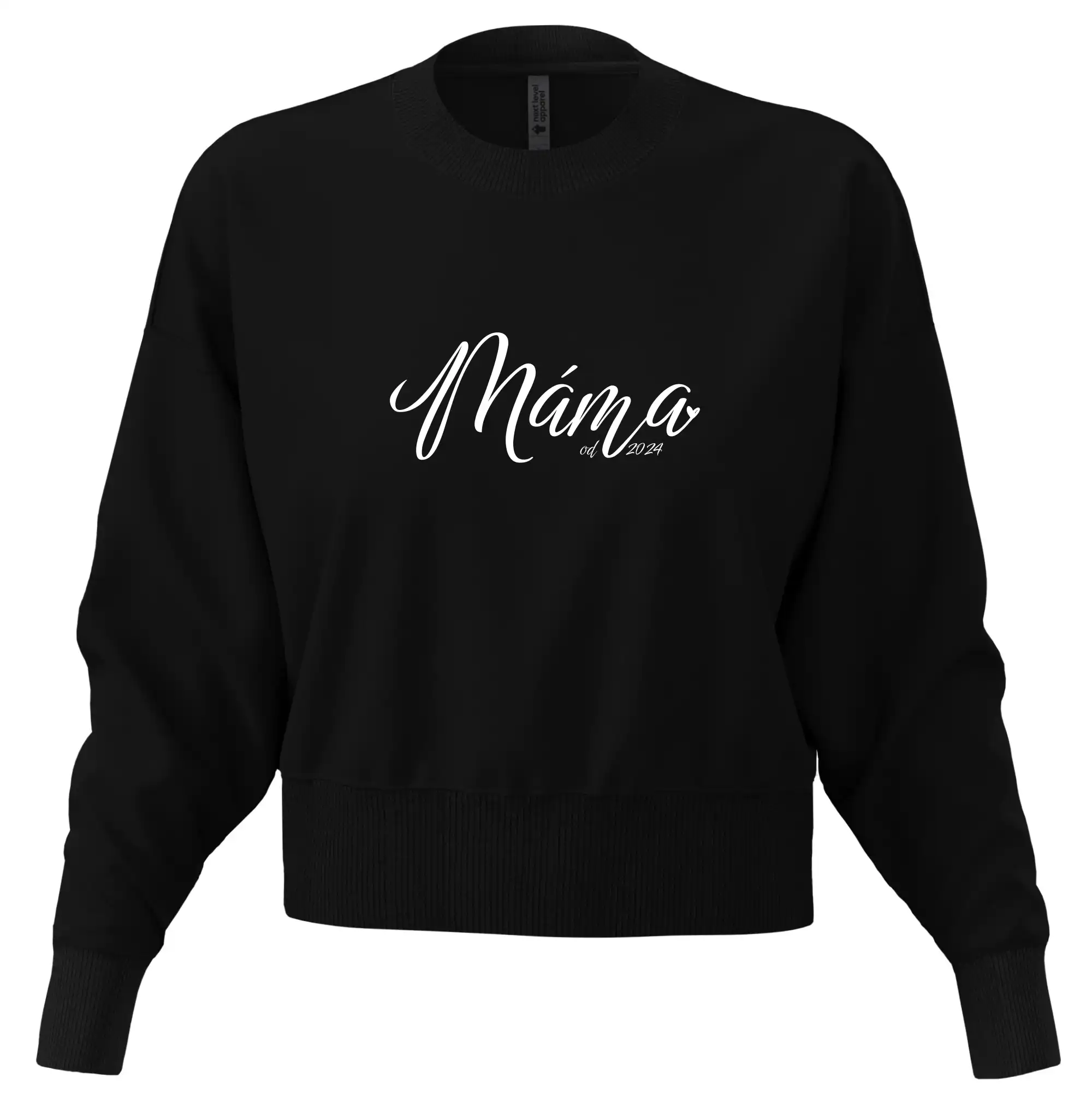 Máma od roku + jména dětí dole vlevo