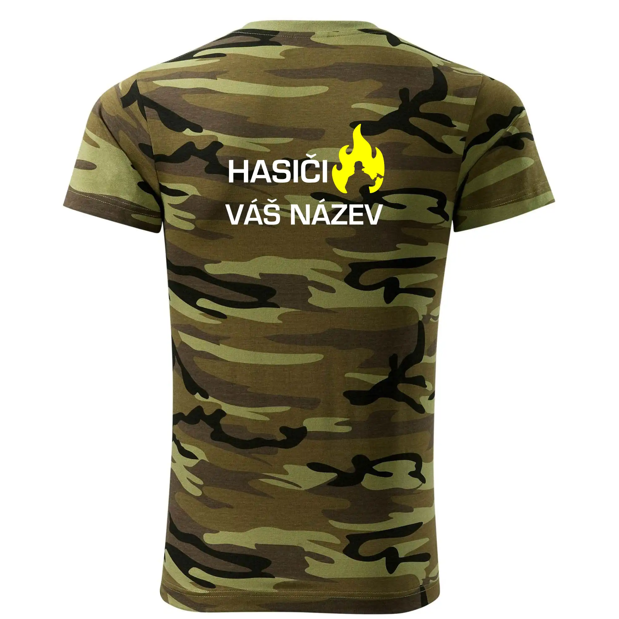 Hasiči - Váš název - FLUO + Reflexní potisk