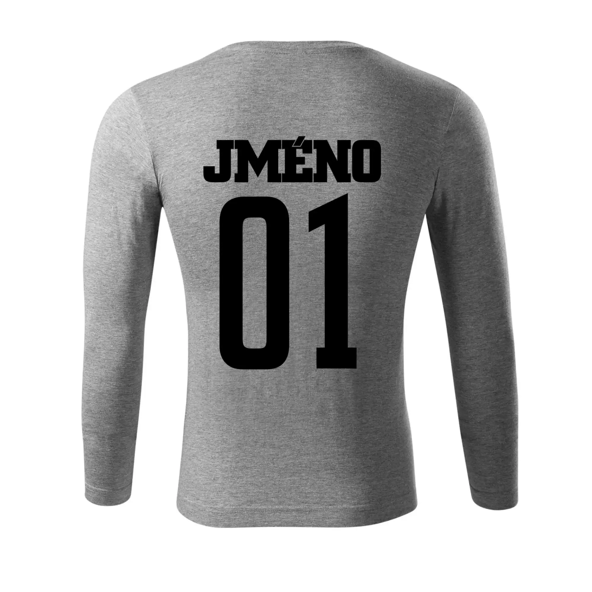 Fotbalový dres - vlastní jméno a číslo