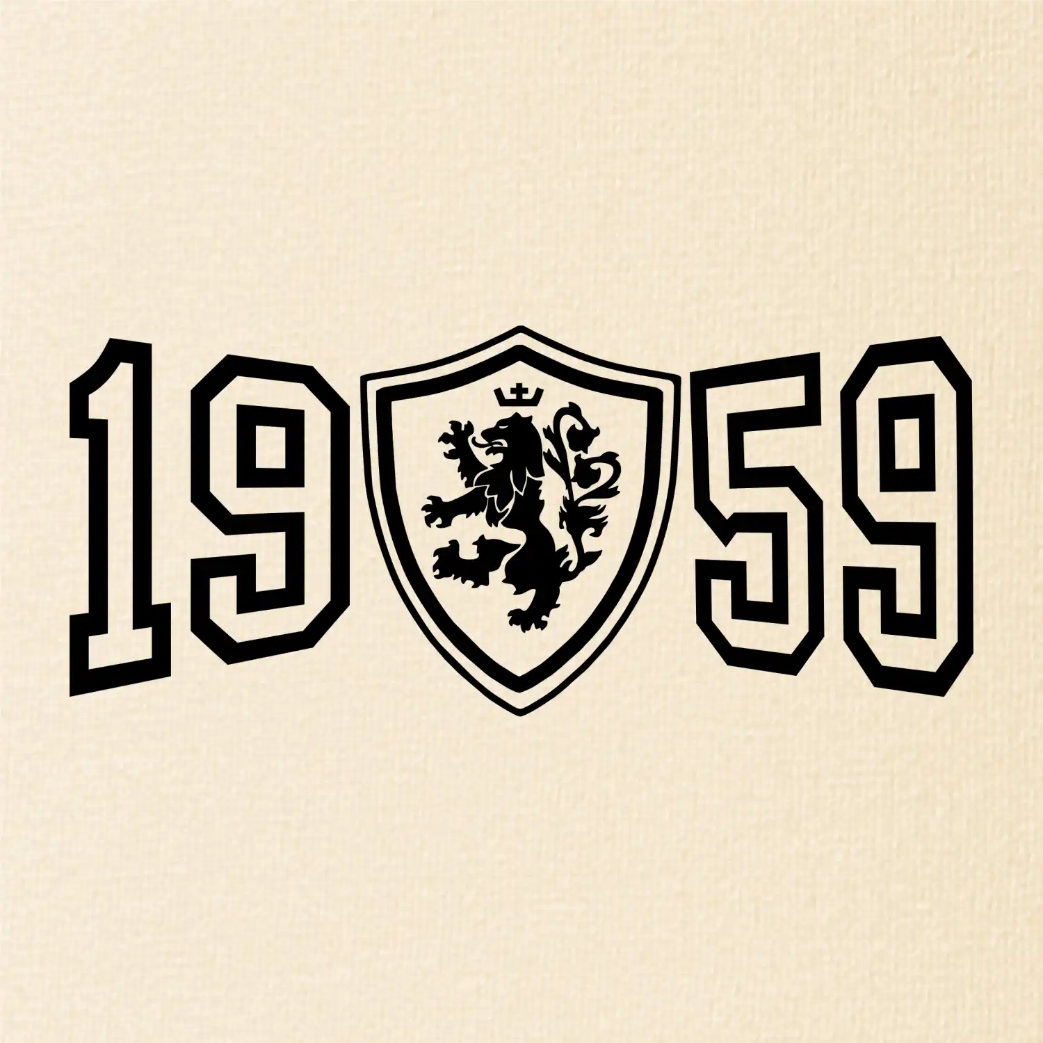 Narozeninový motiv - znak - 1959