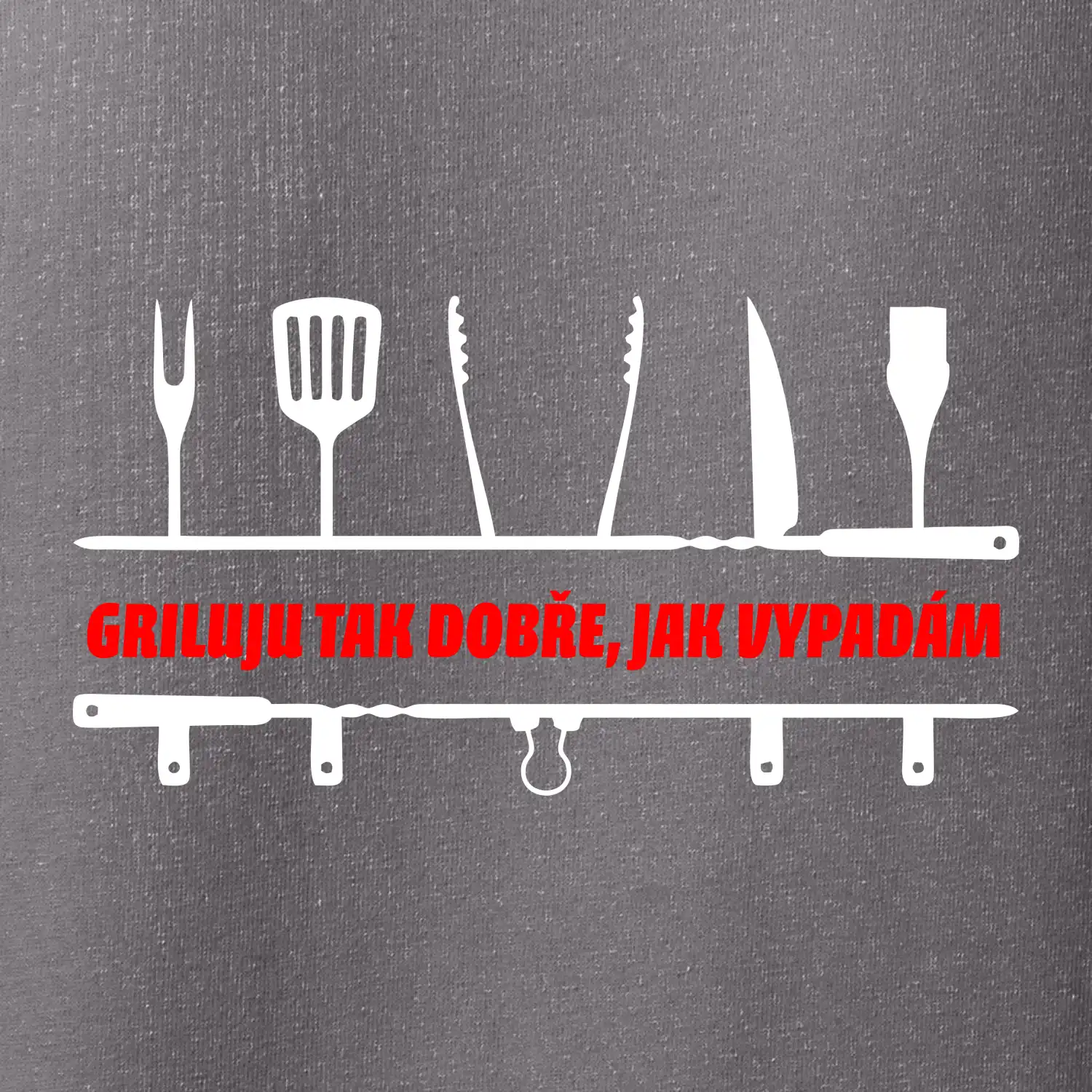 Griluju tak dobře, jak vypadám