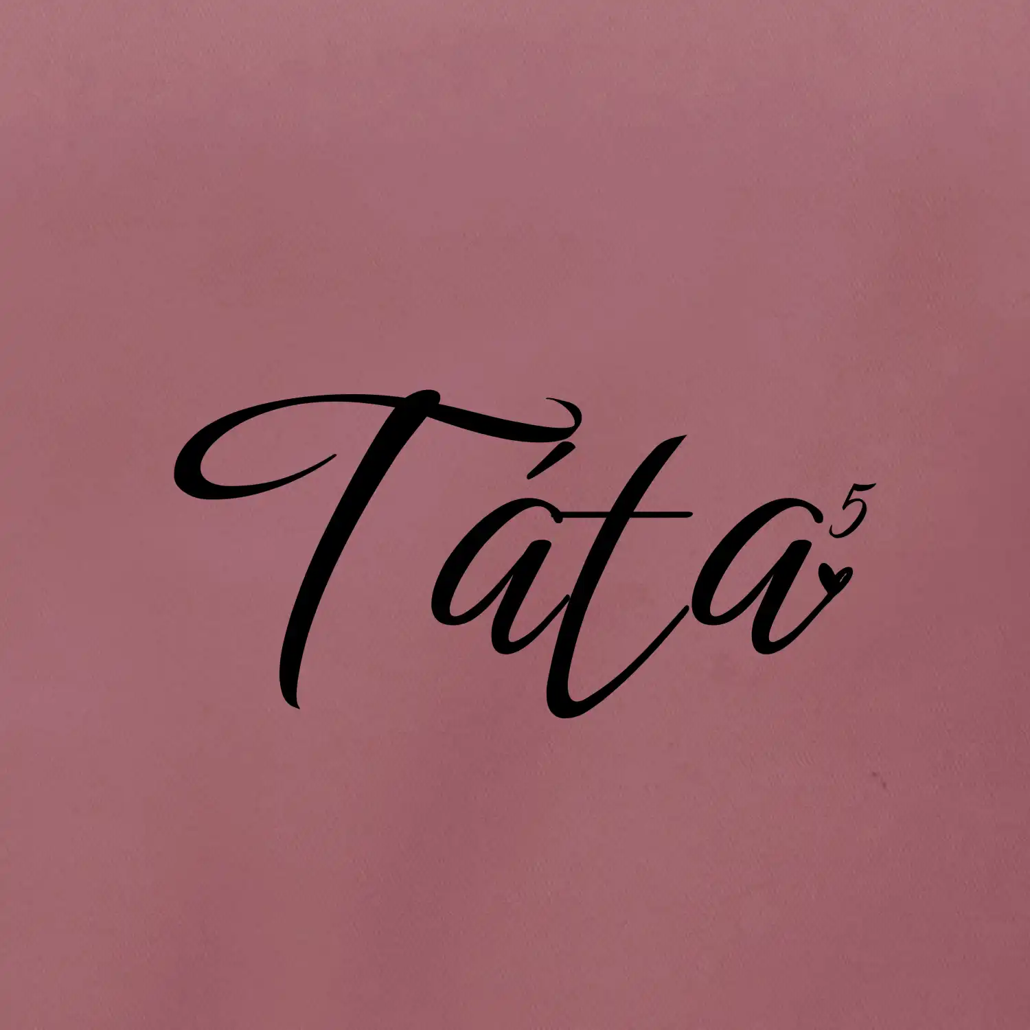 Psací Táta pátá mocnina - pět dětí