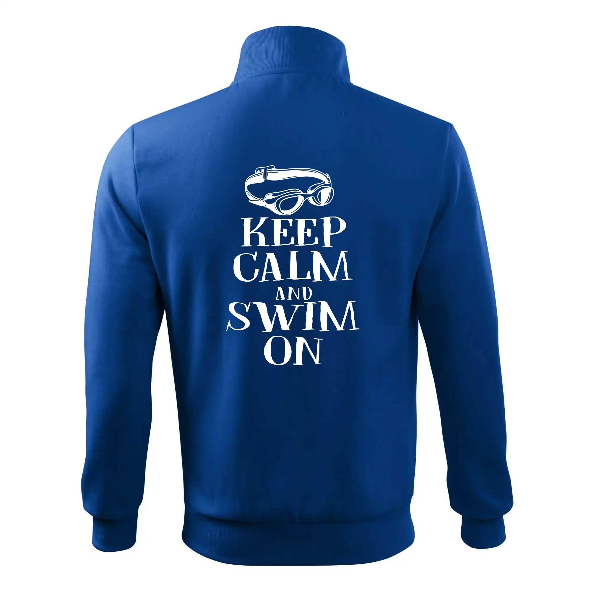 Keep calm and swim on