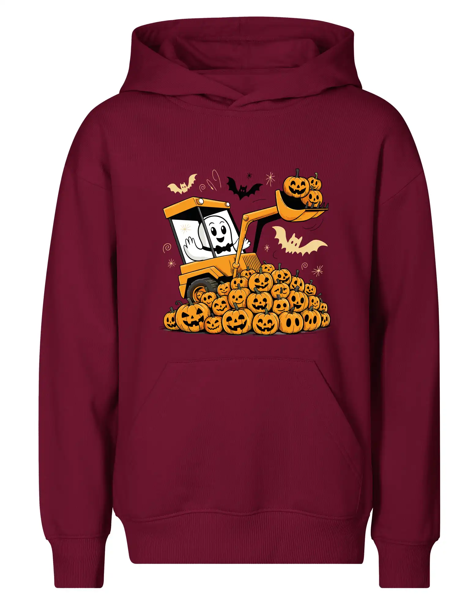 Halloweenský bagr