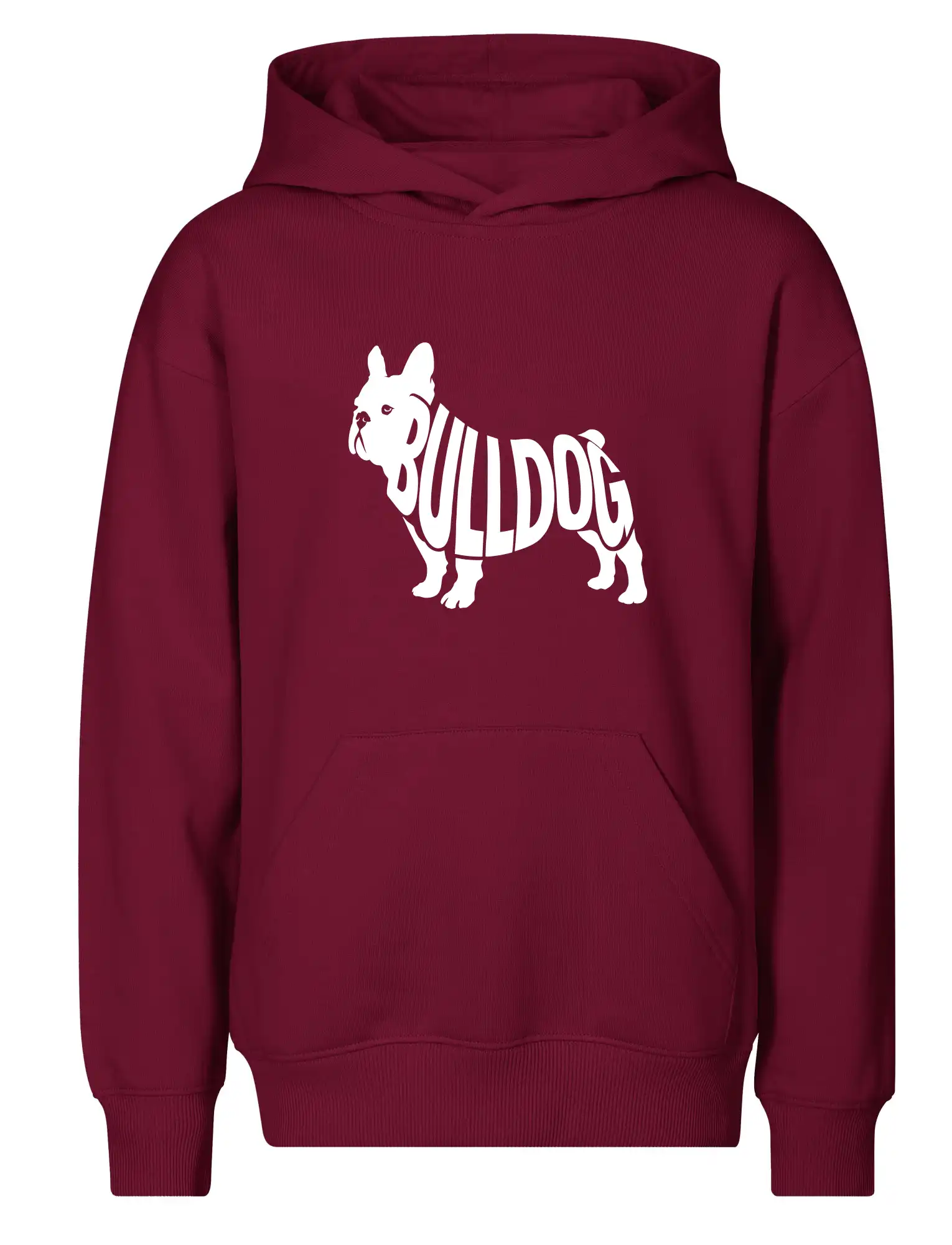 Bulldog  nápis v těle