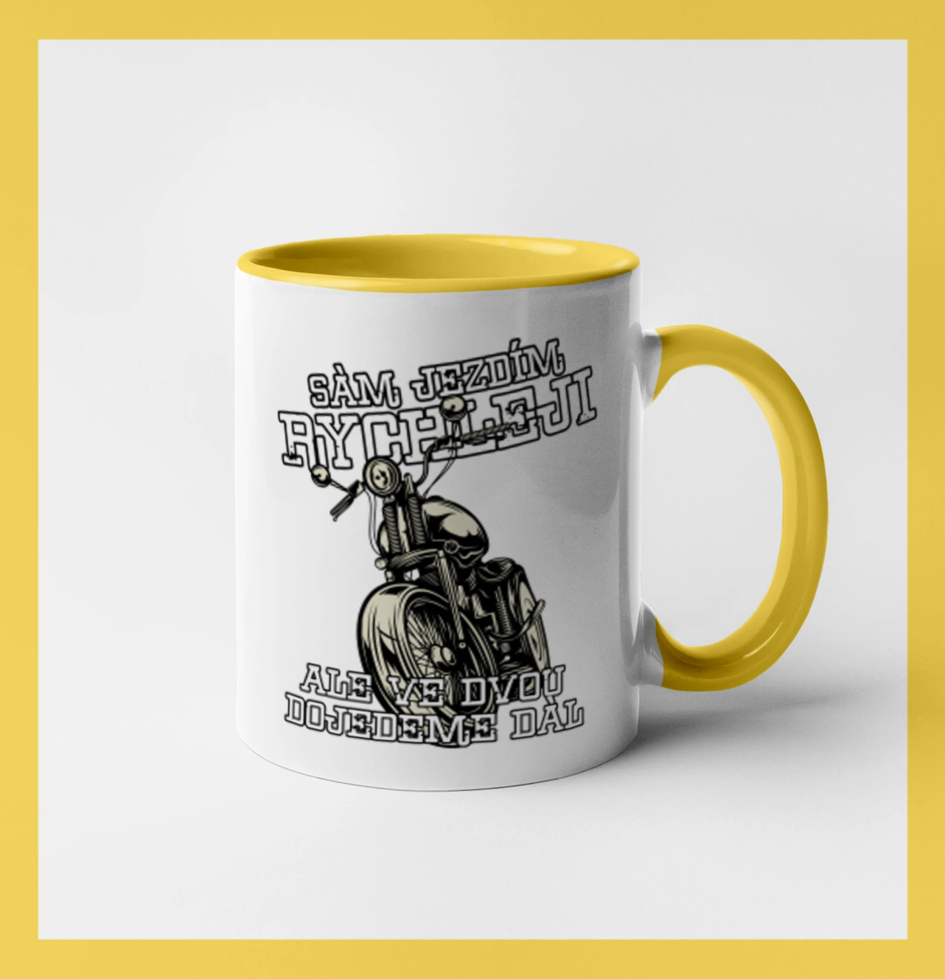 Sám jezdím rychleji, ale ve dvou dojedeme dál