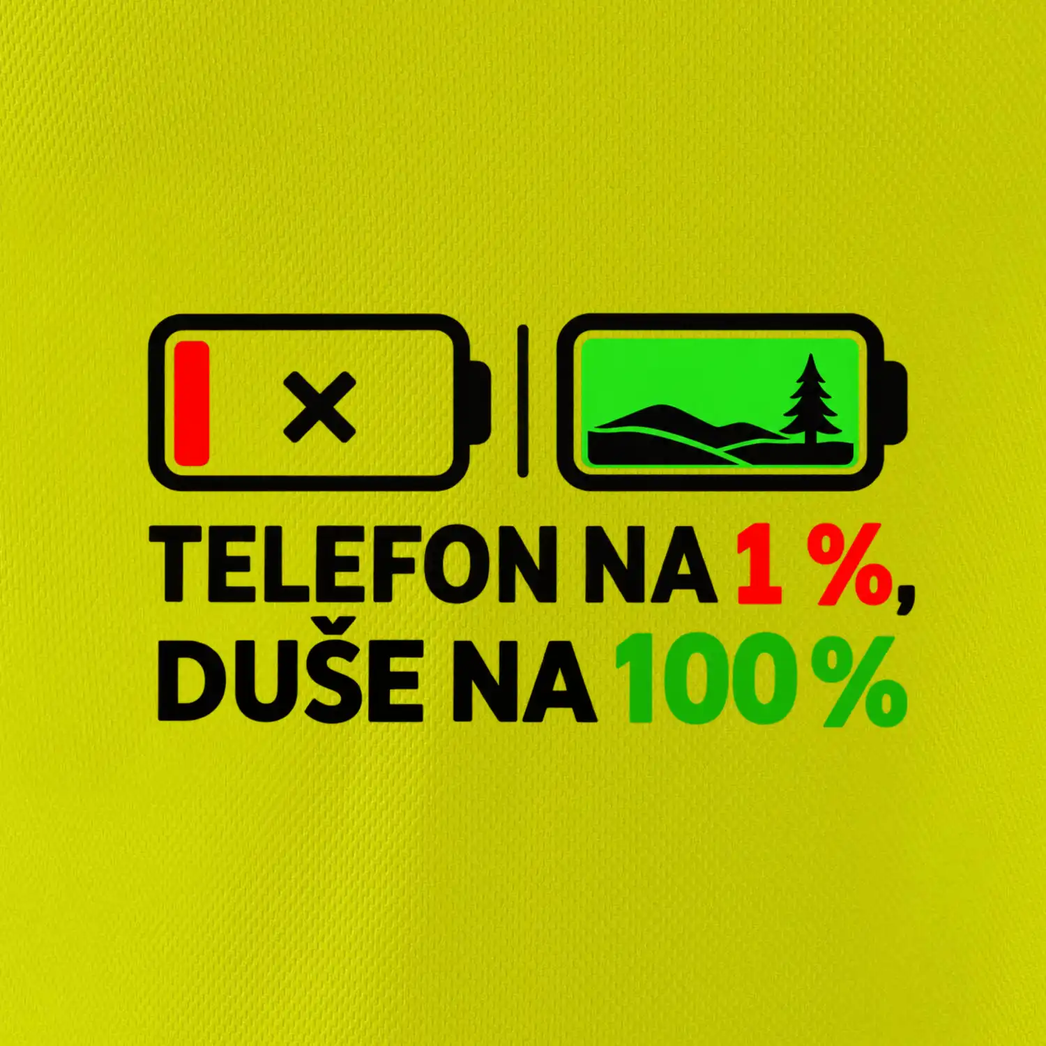 Telefon na 1 % duše na 100 %