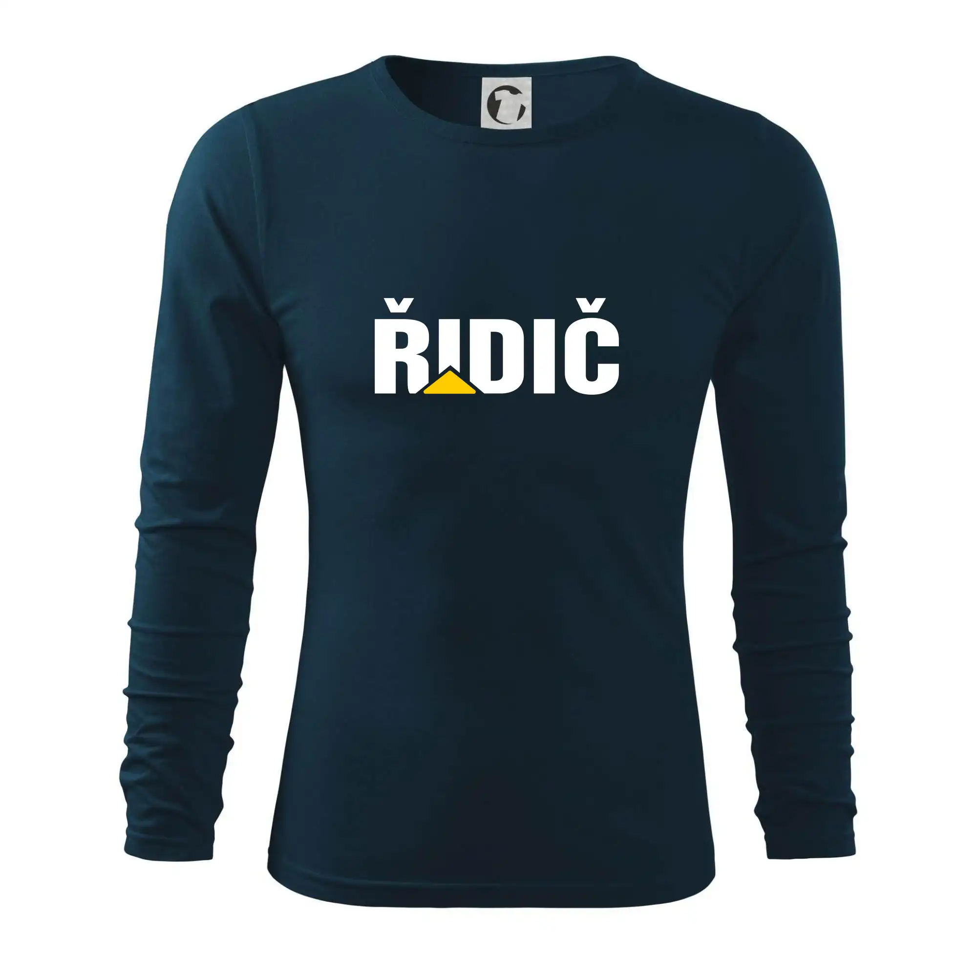 Řidič nápis