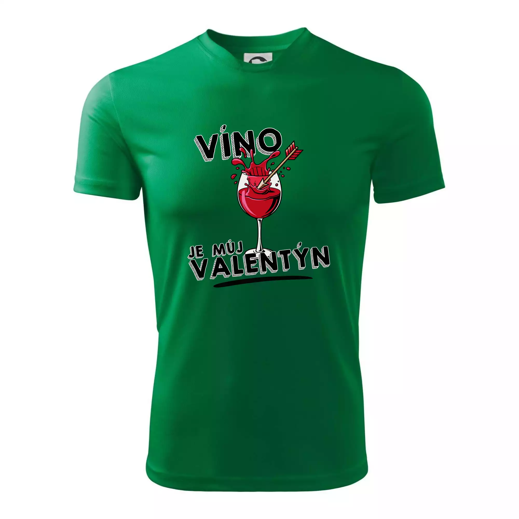 Víno je můj valentýn