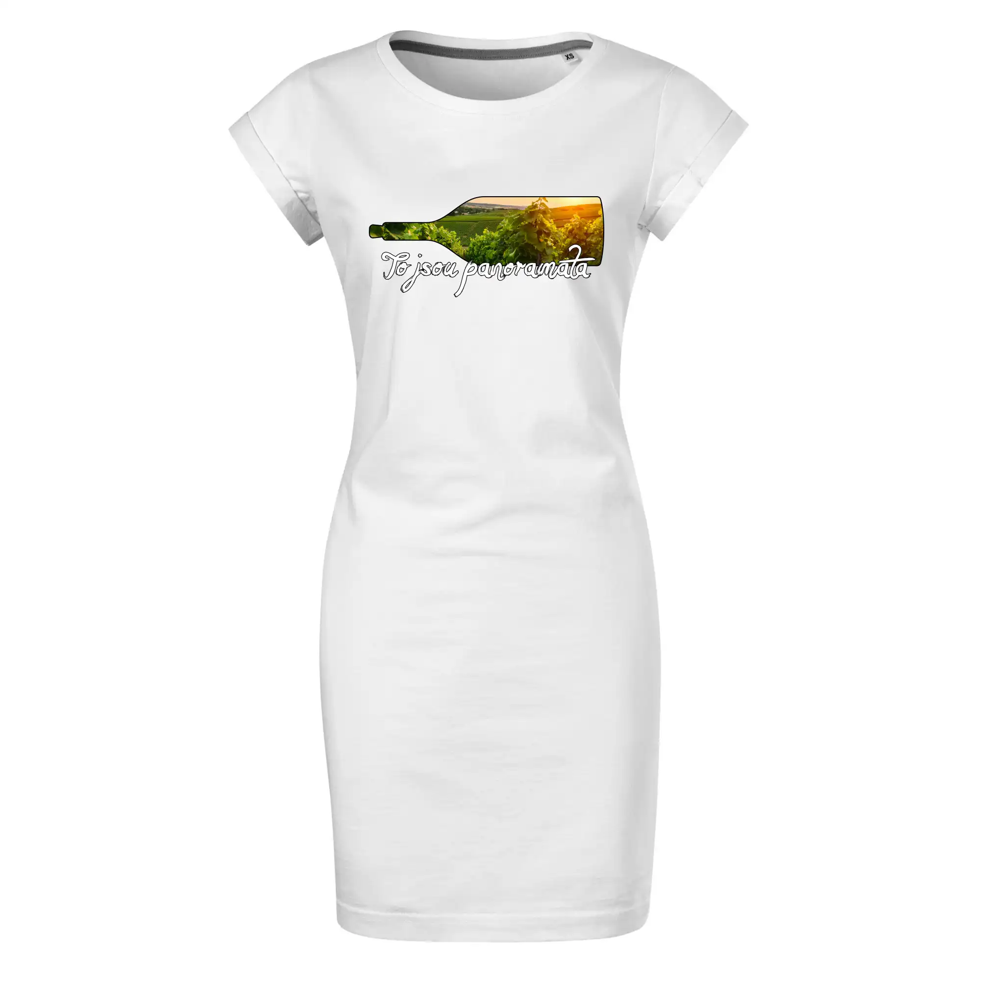 To jsou panoramata vinice