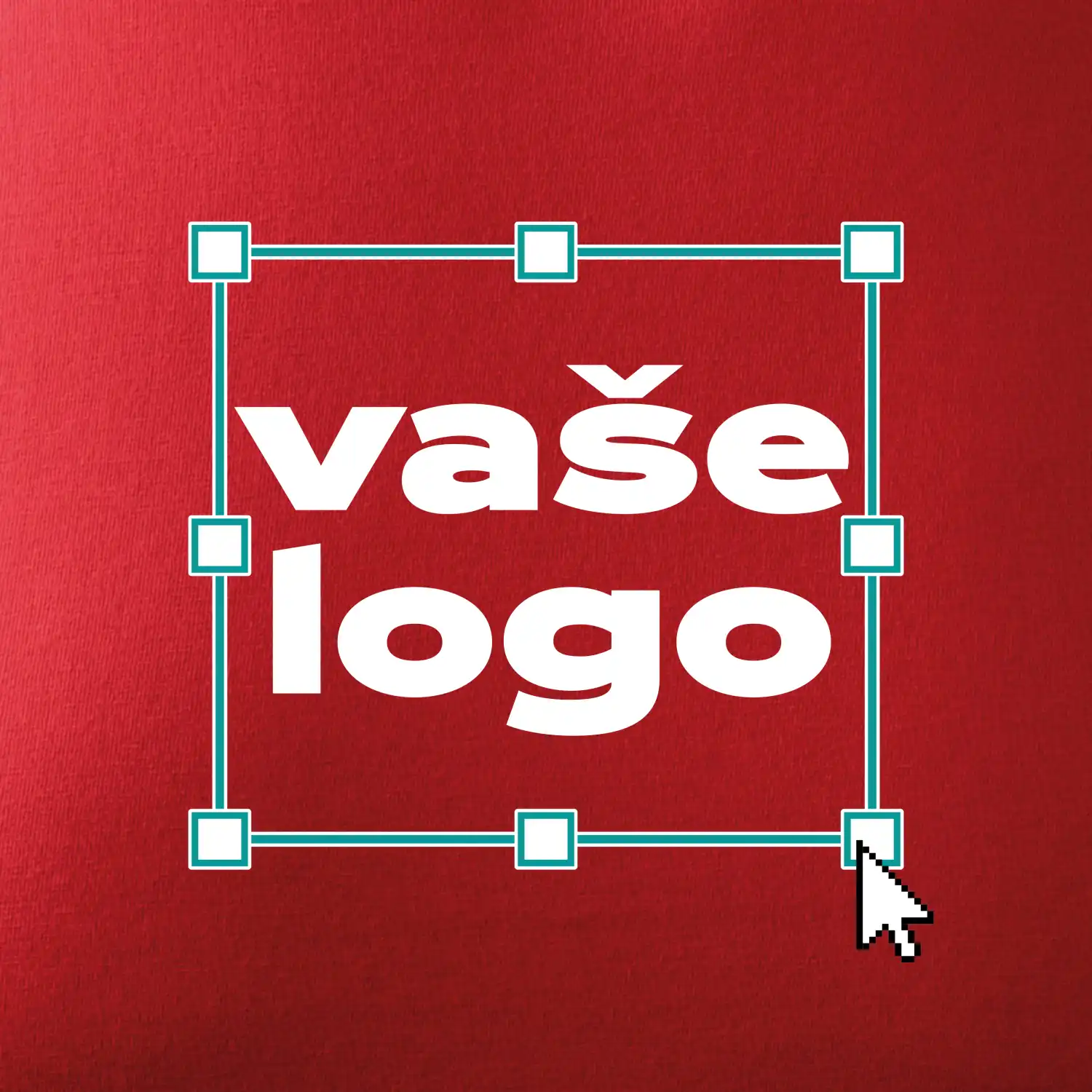Vlastní logo na prsu - Tričko s vlastním logem