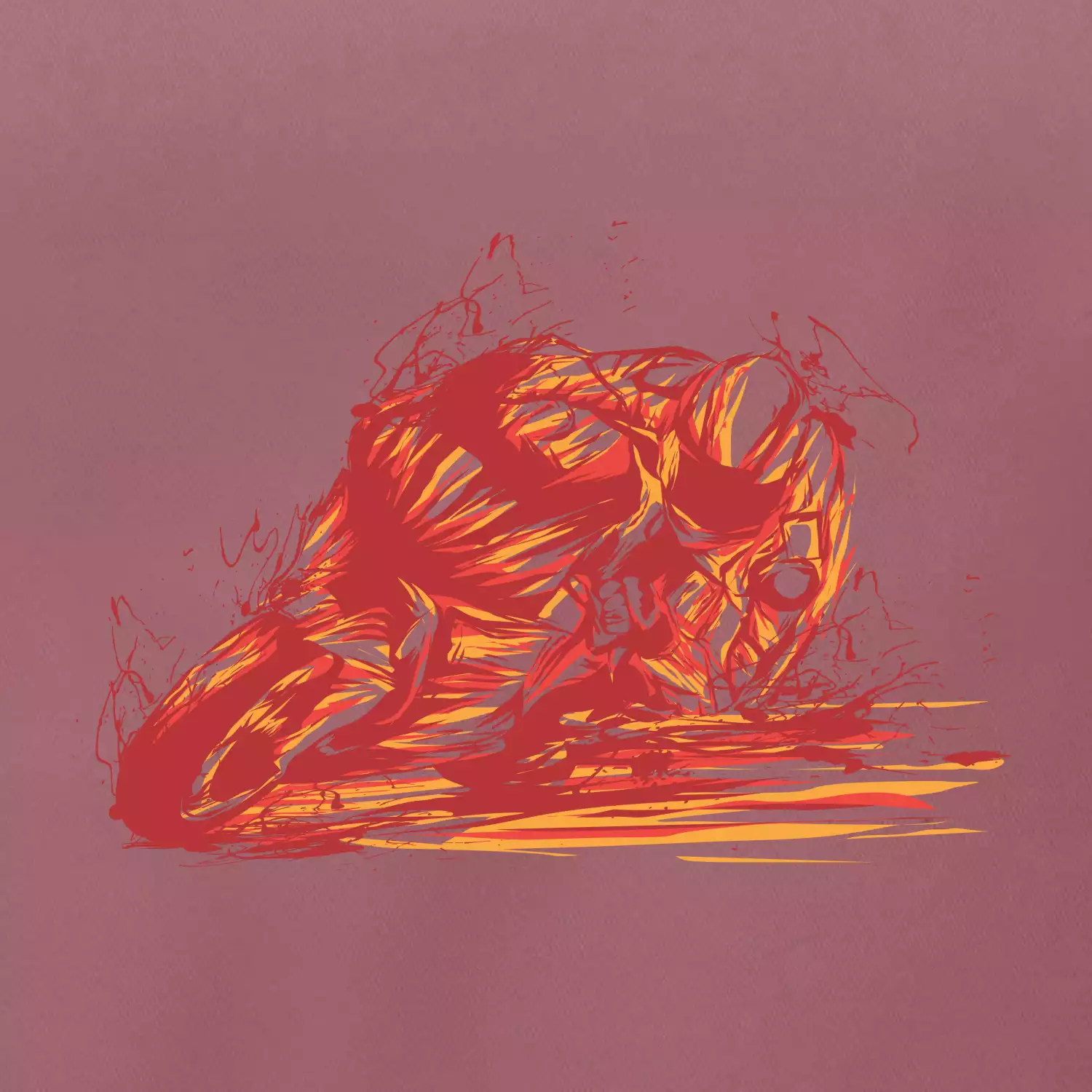 Silniční moto splash