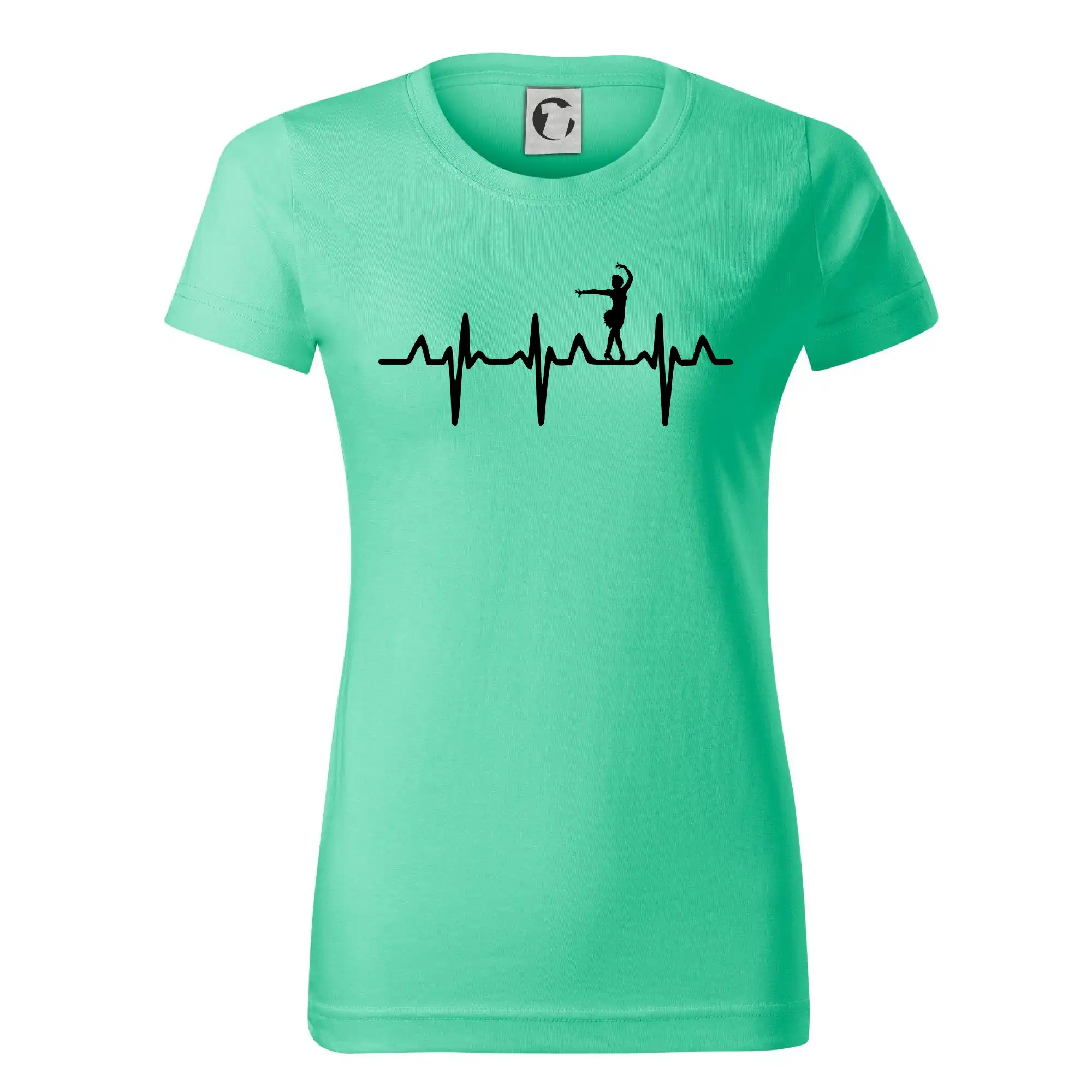 EKG tanečnice salsy