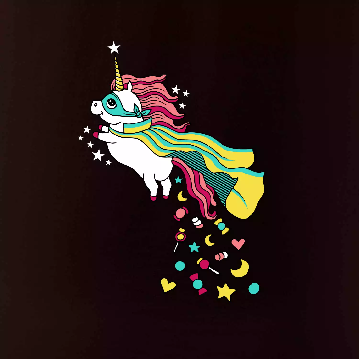 Sweet jednorožec (Pecka design)