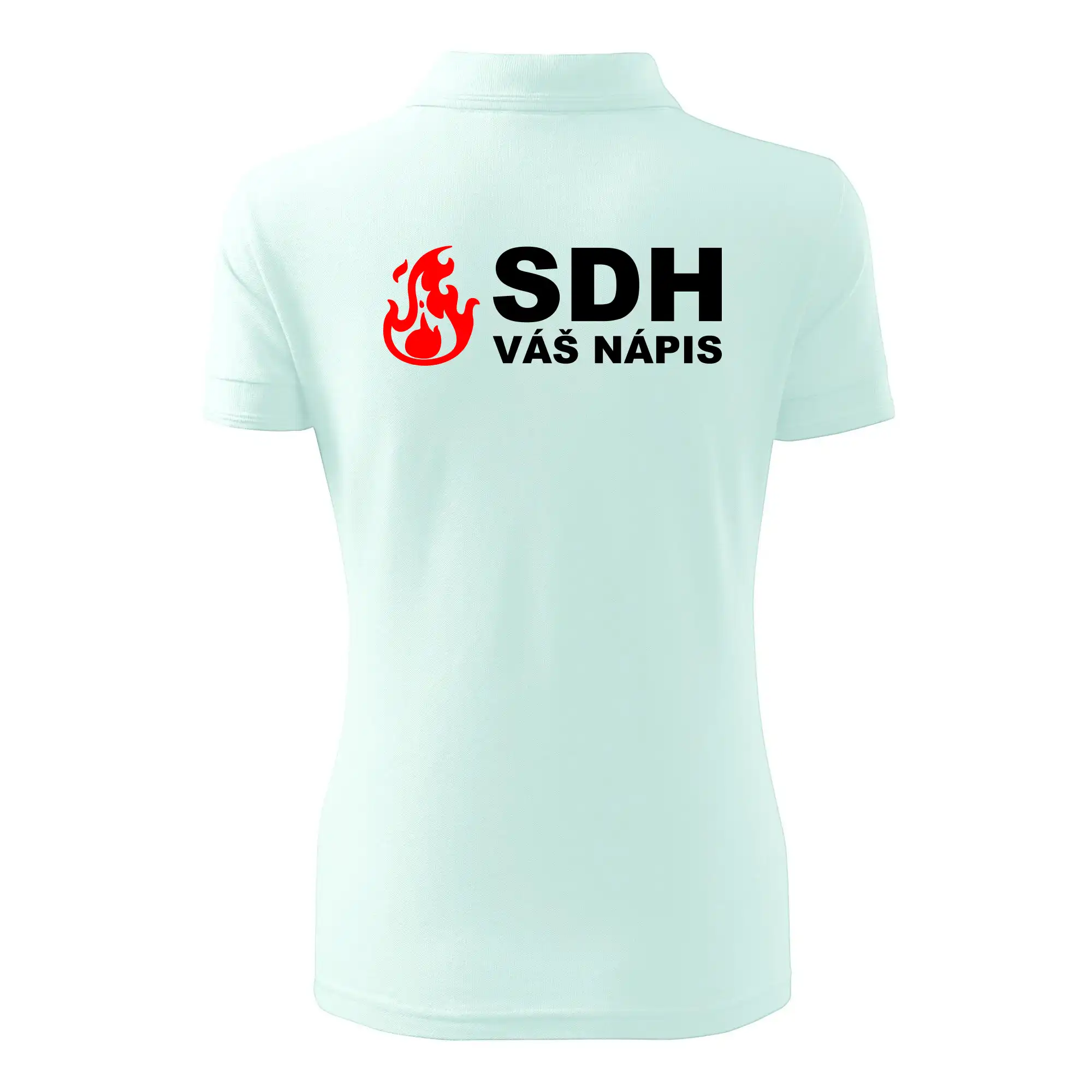 SDH nápis (oheň, firesport, název sboru - vlastní nápis)