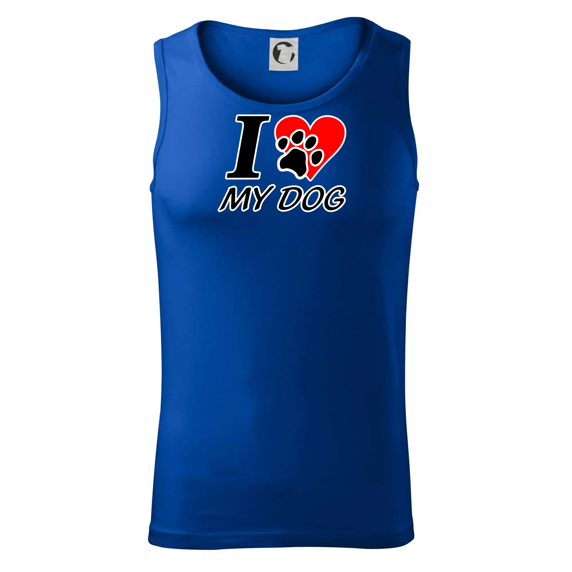 I love my dog - nápis