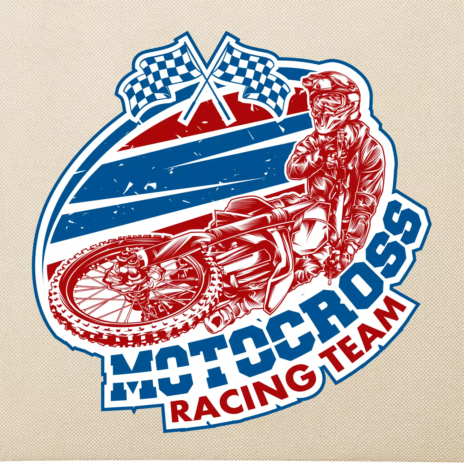 Motocross racing team