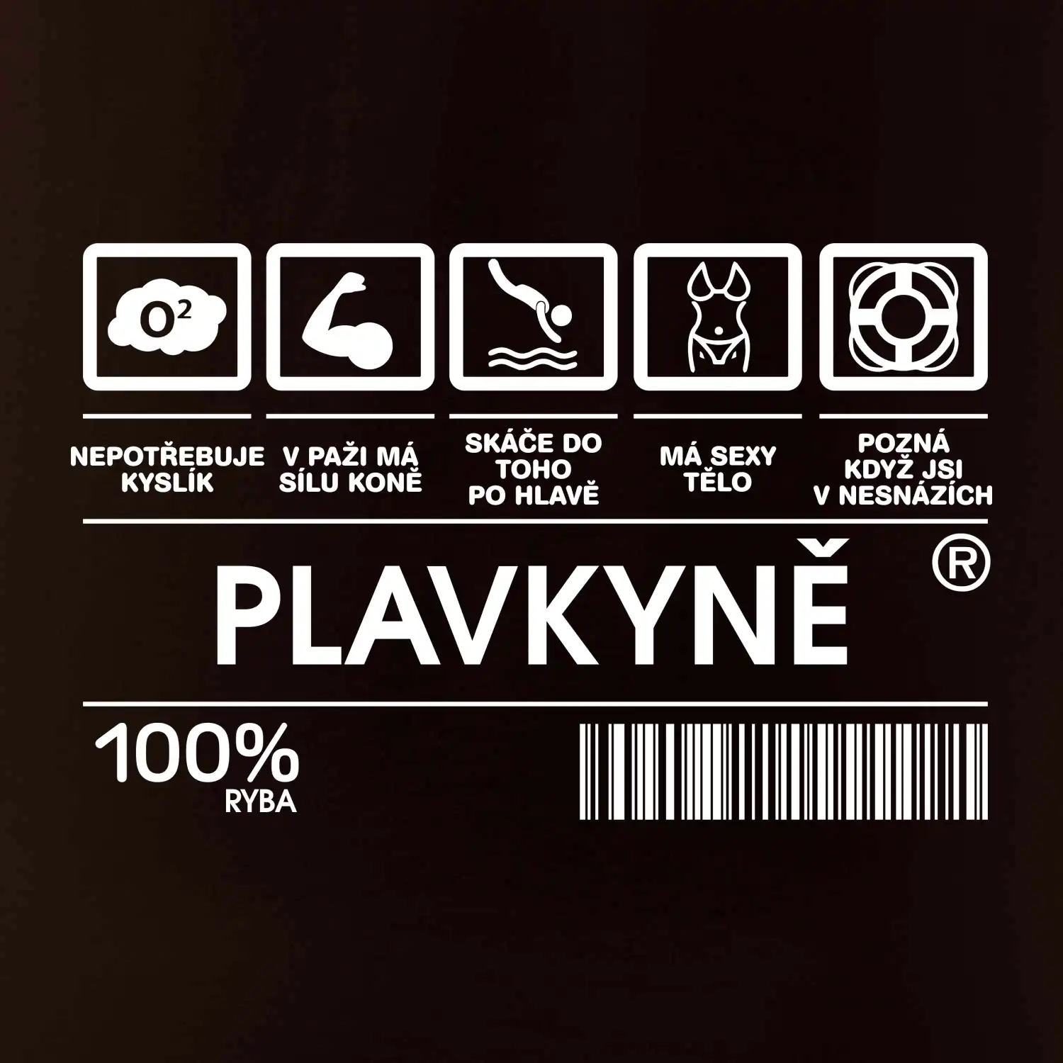 Čárový kód  - Plavkyně