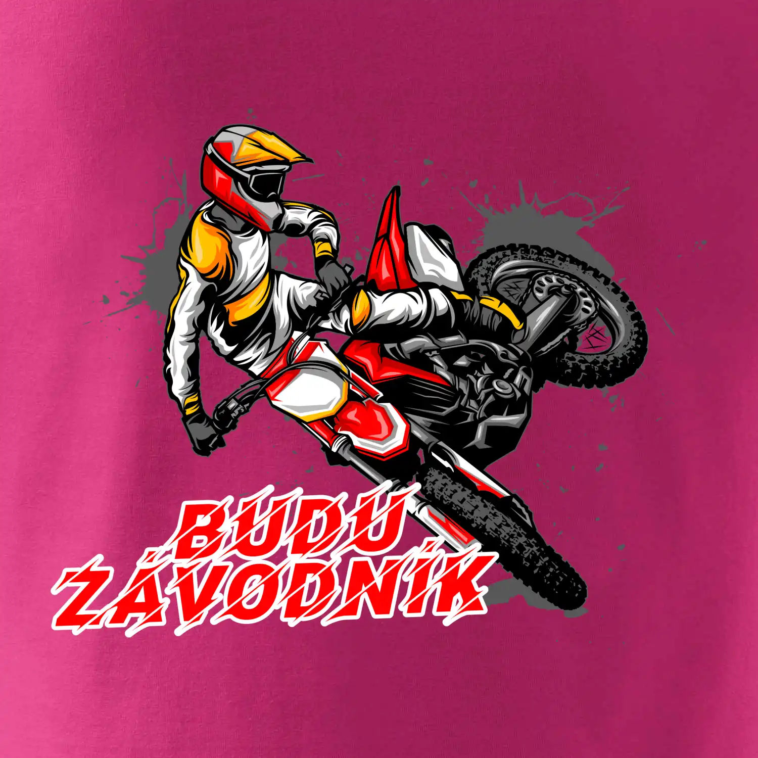 Budu závodník červená kroska