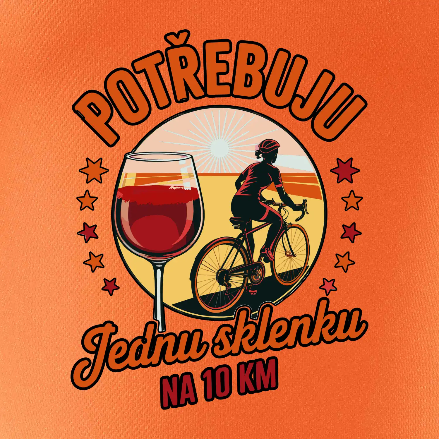 Potřebuju jednu sklenku na 10km
