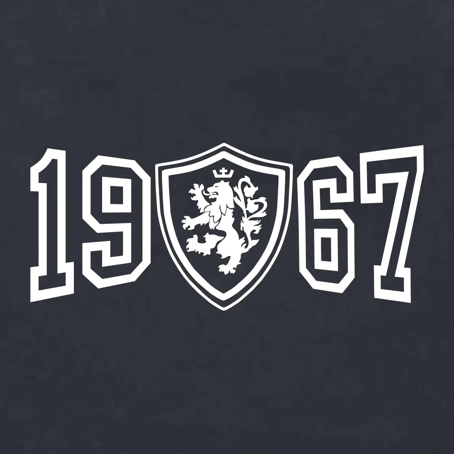 Narozeninový motiv - znak - 1967