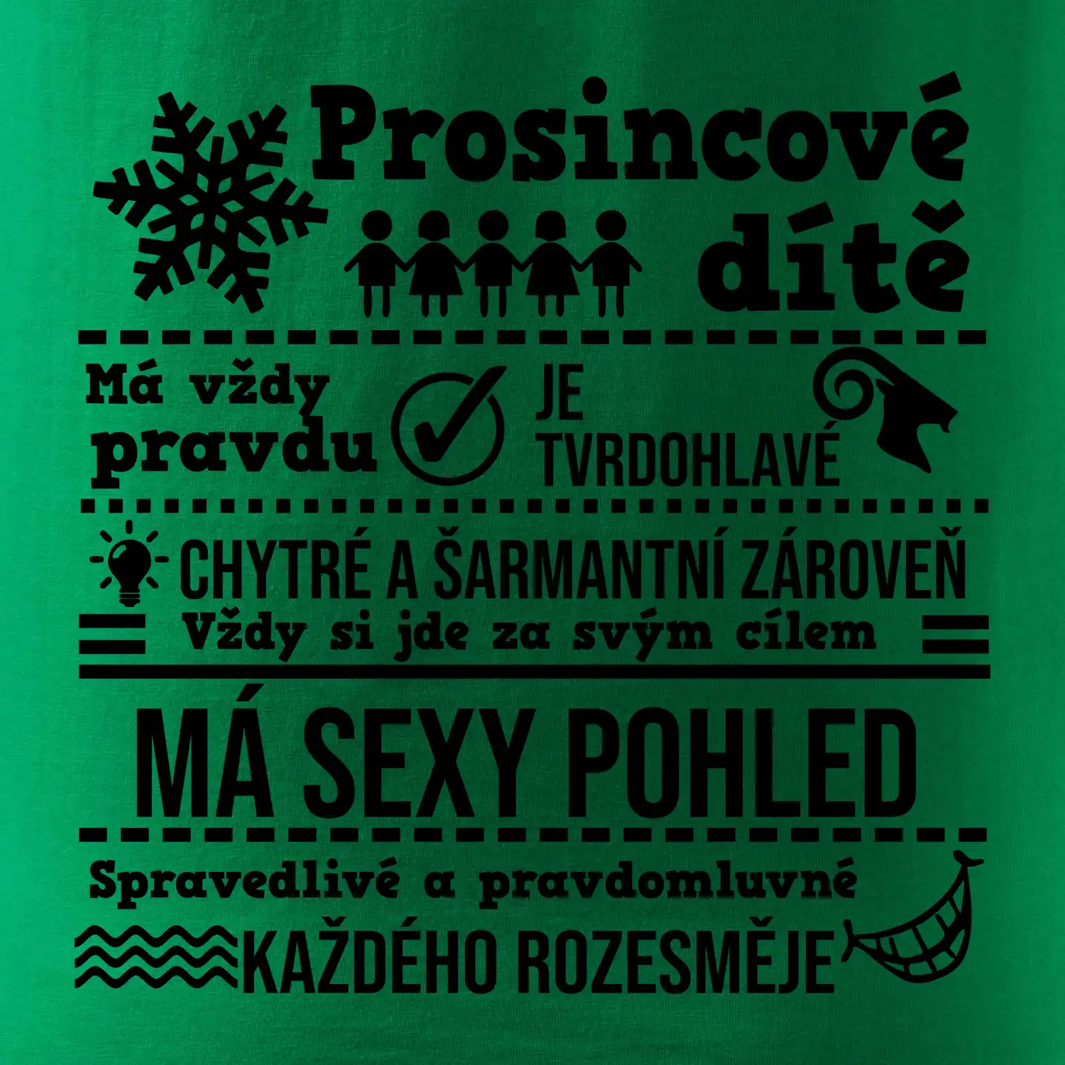 Narozeniny prosinec