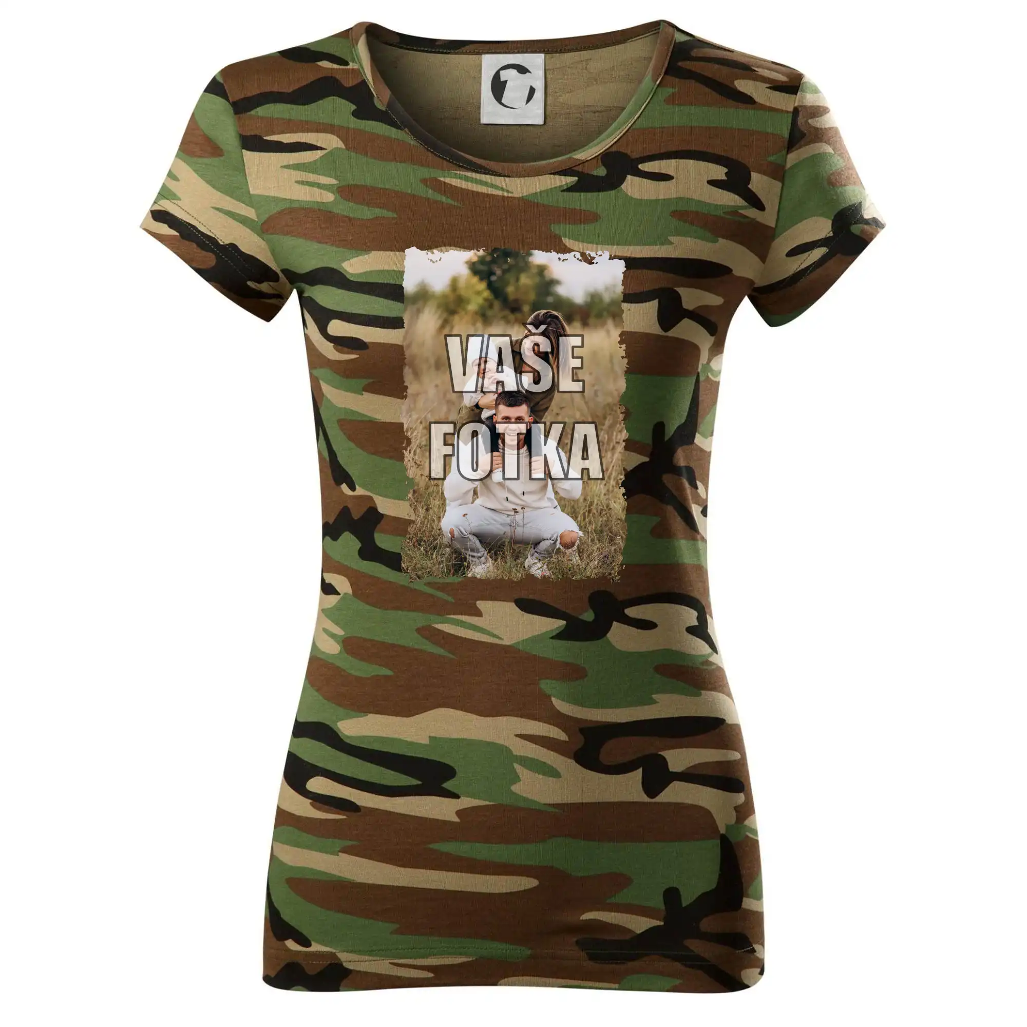 Triko s vlastní fotkou