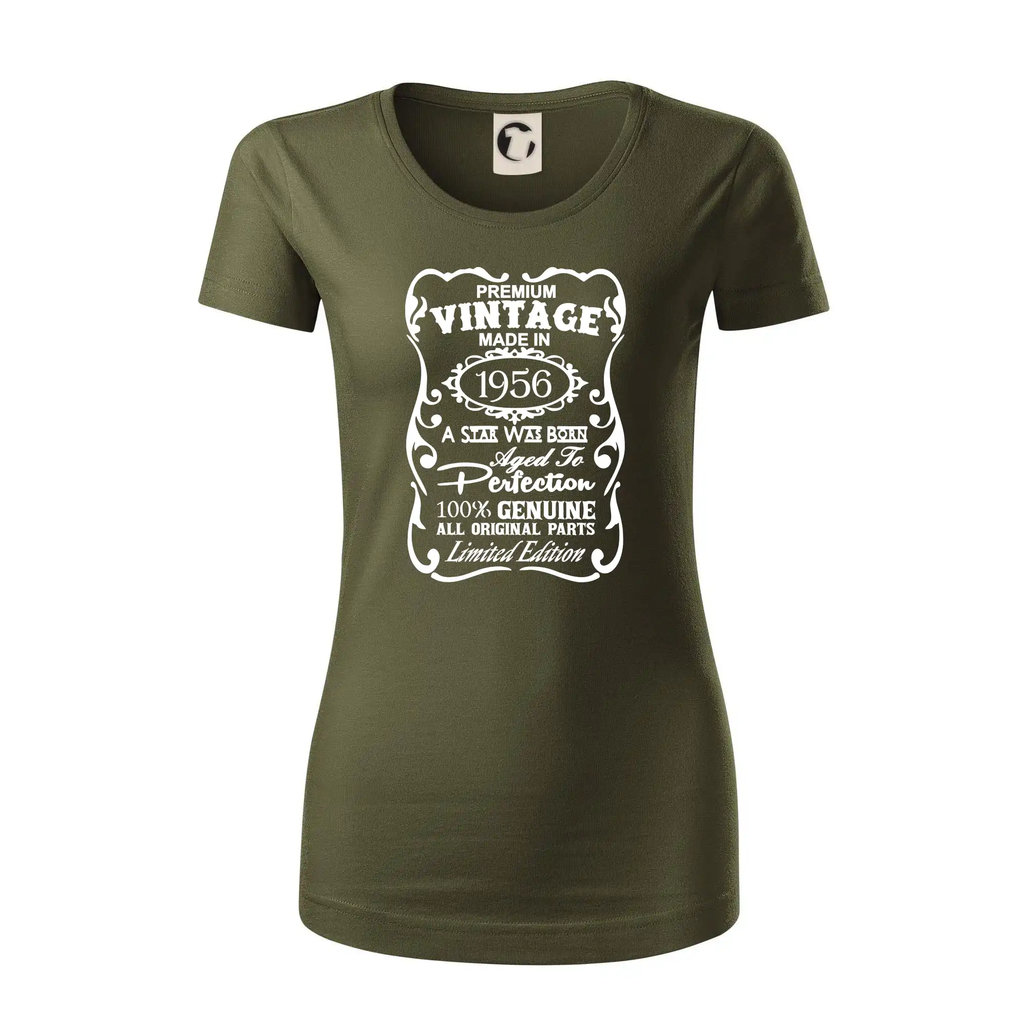 Vintage Etiketa - 1956