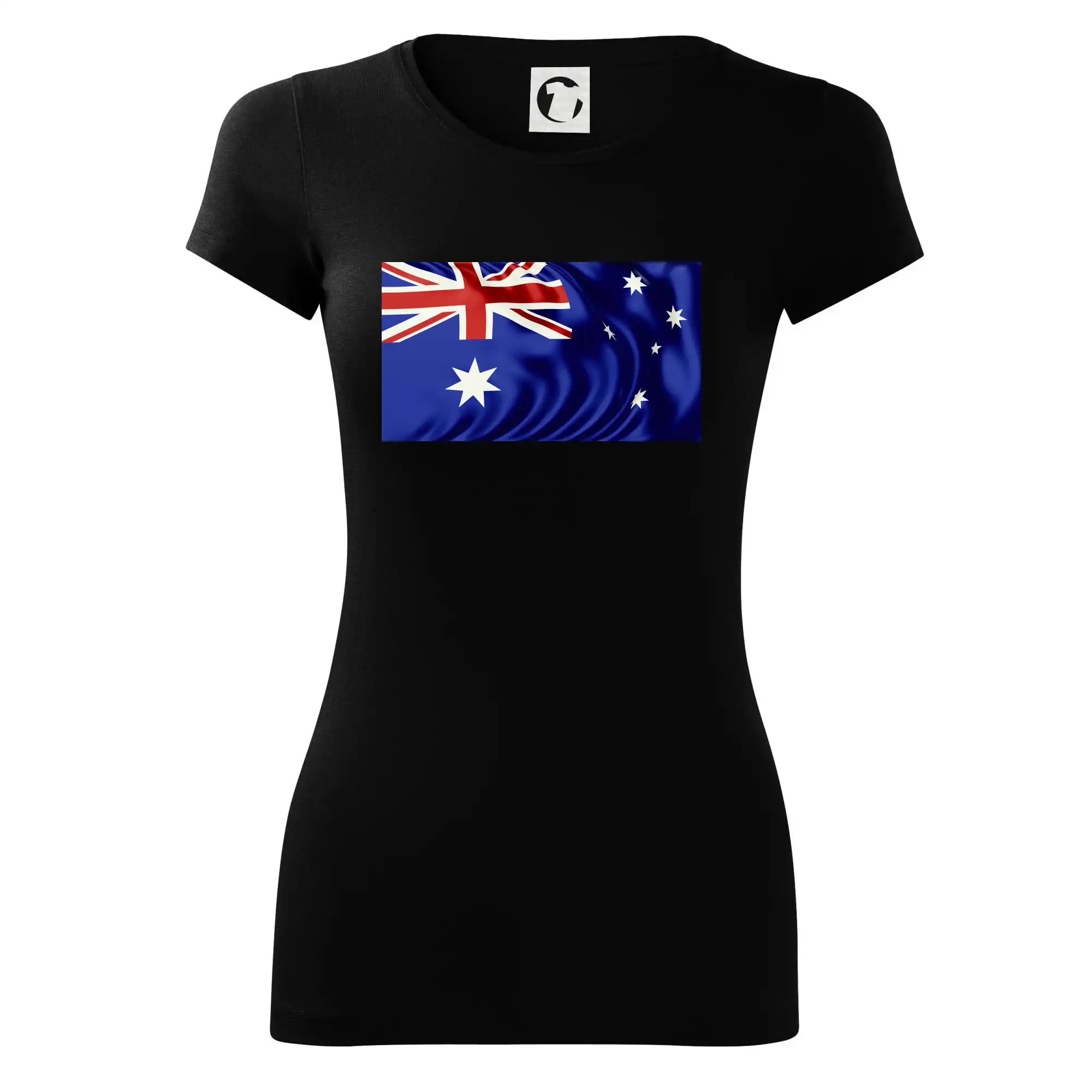 Austrálie vlajka vlající obdélník