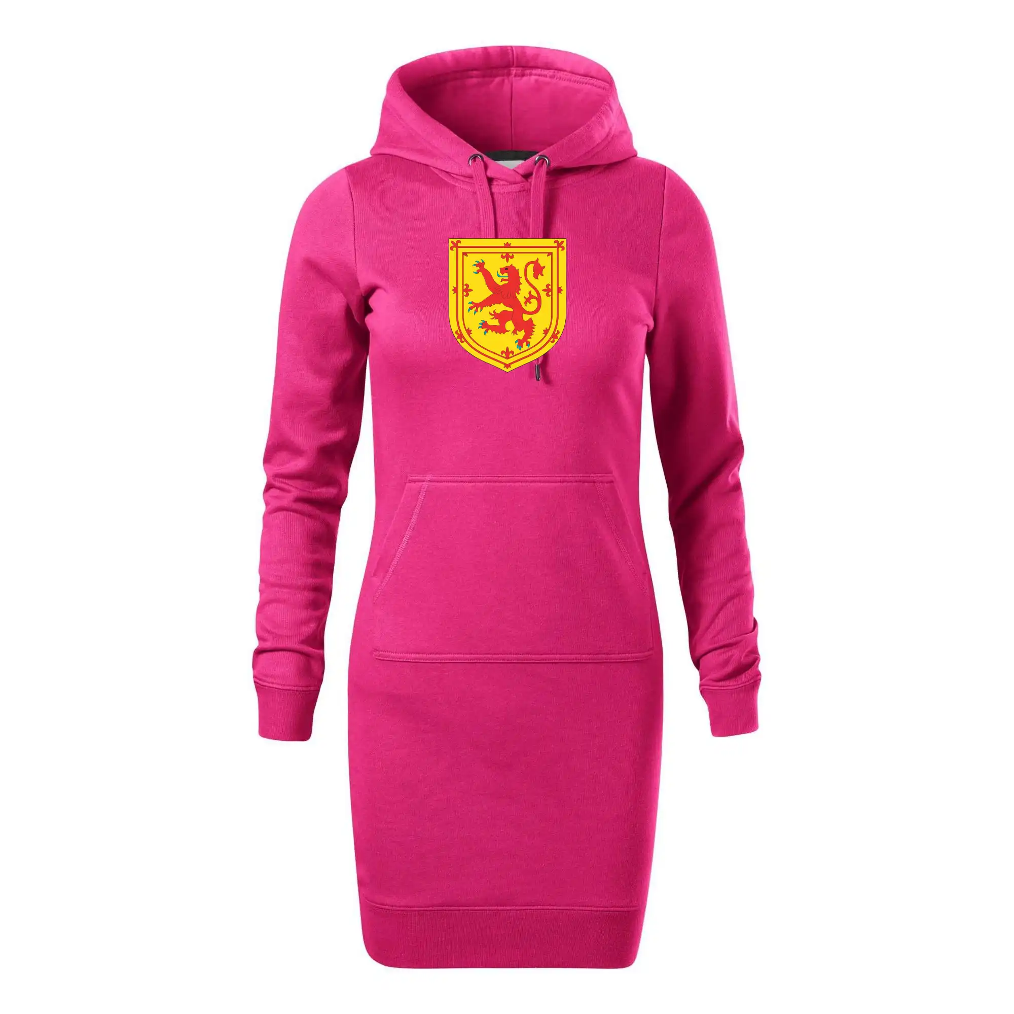 Skotský lev na hrudi