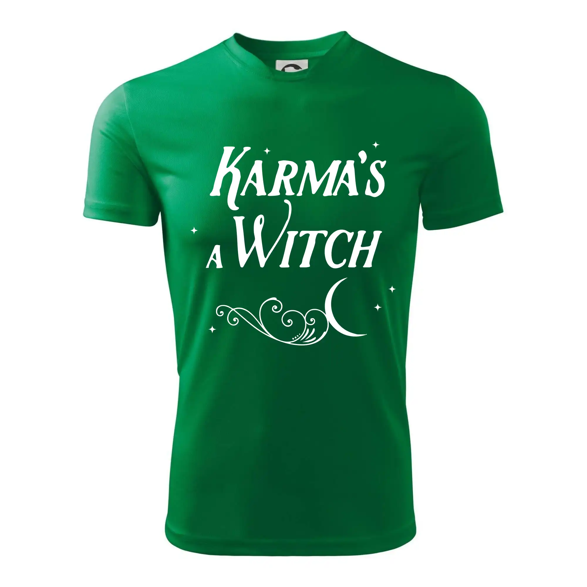 Karma's a Witch - nápis