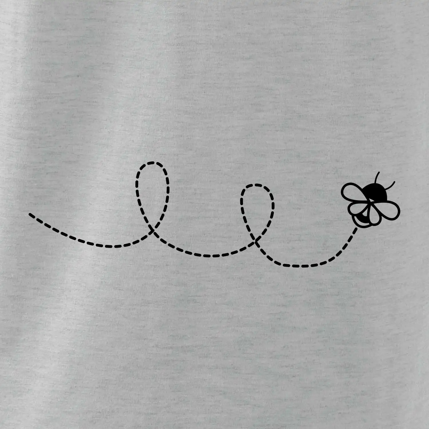 Dráha letu včely - smyčka