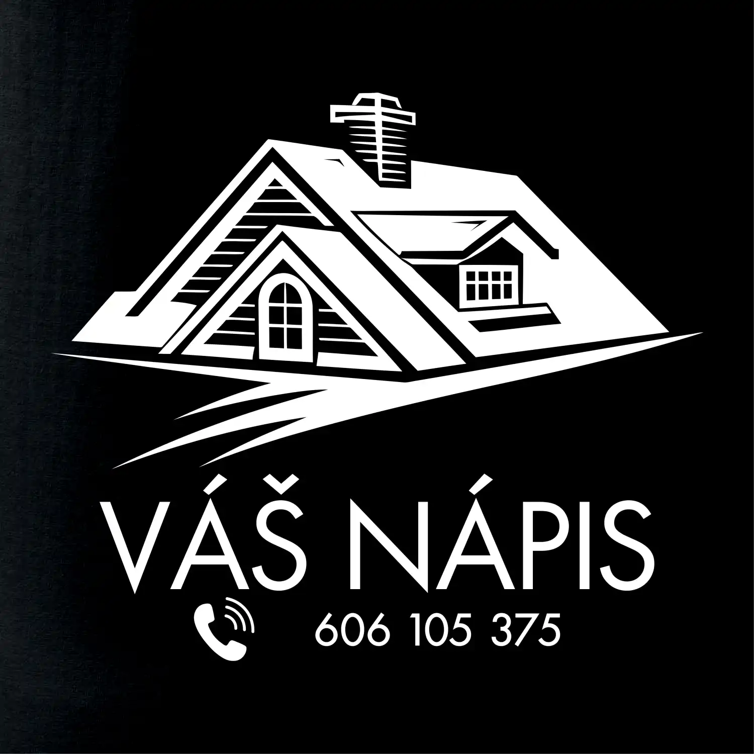 Tričko pro pokrývače - Velká střecha