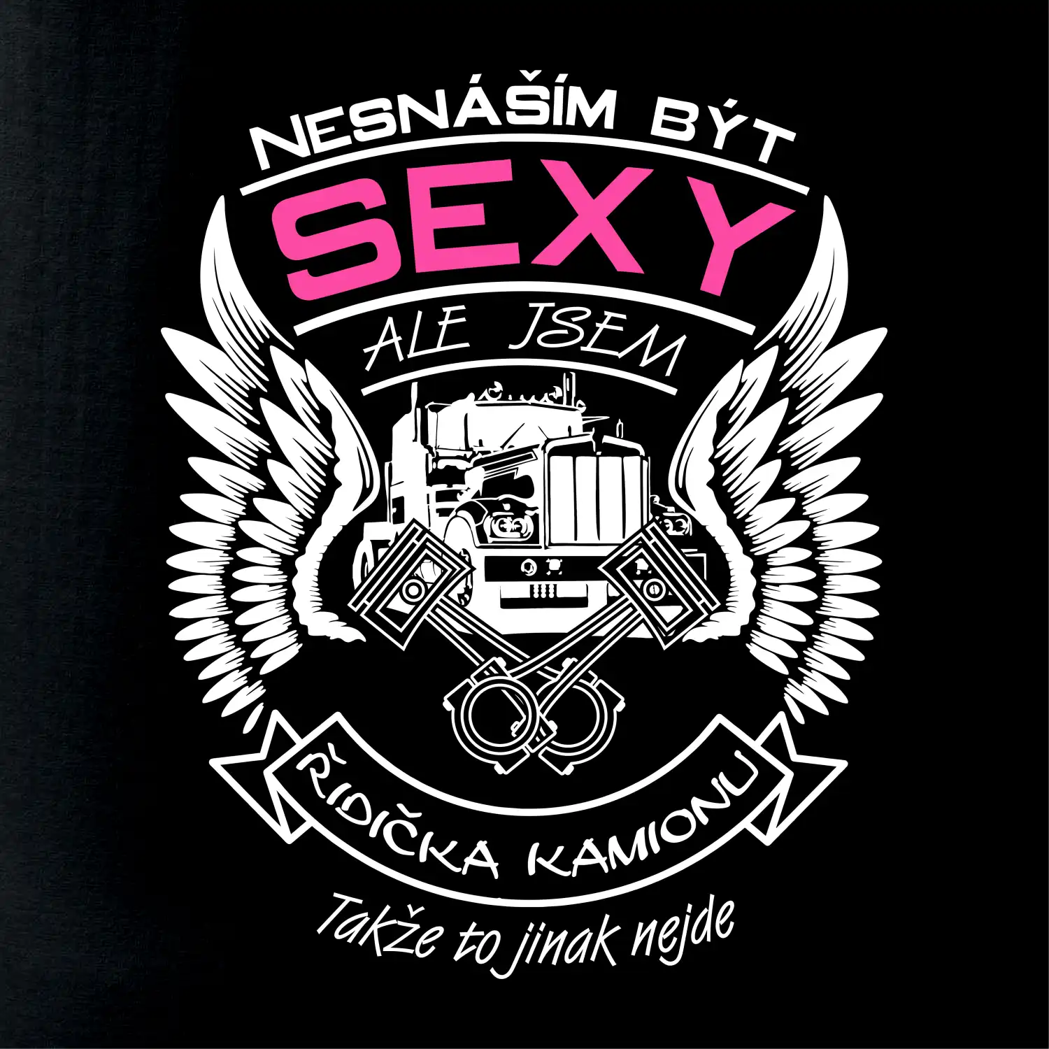 Nesnáším být sexy - řidička kamionu