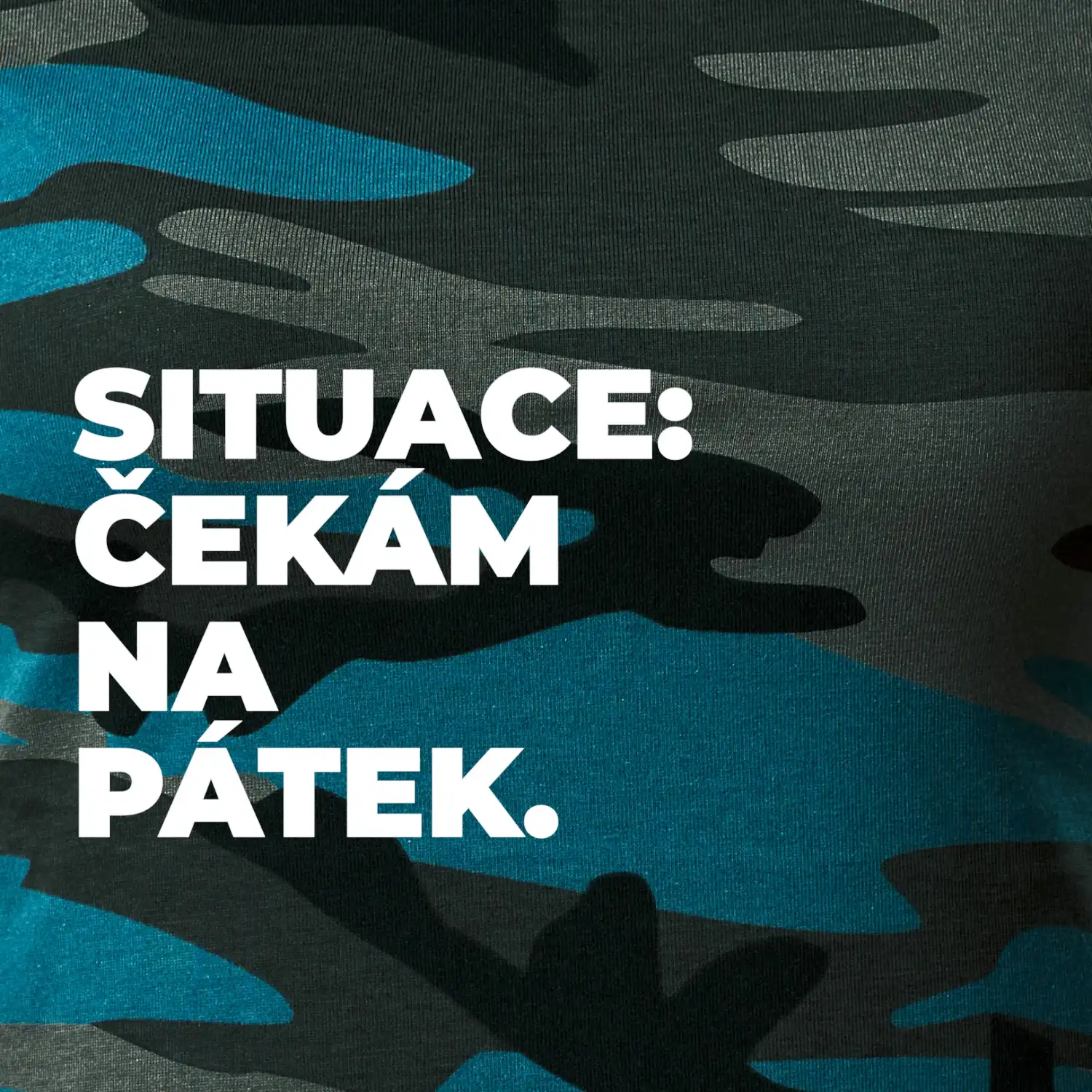SITUACE:  ČEKÁM NA PÁTEK.