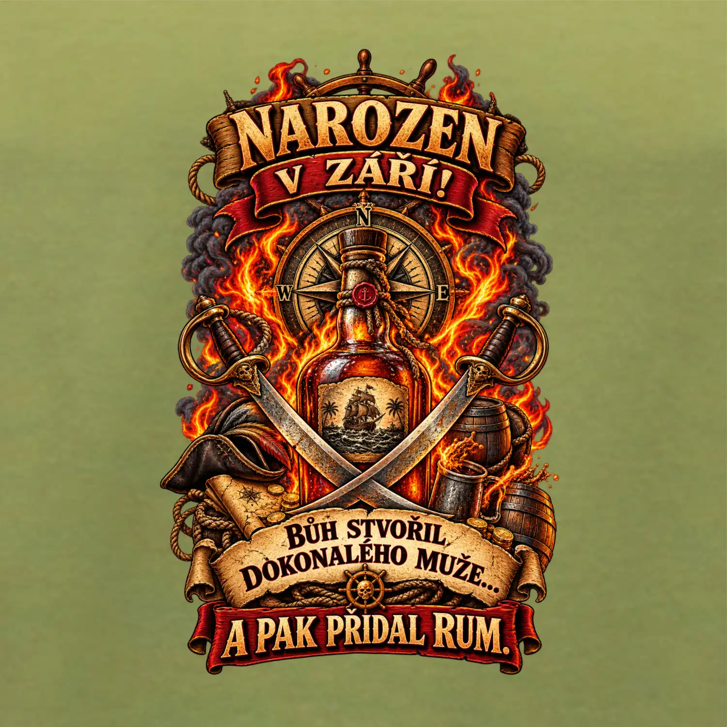 Narozen v září! Rum