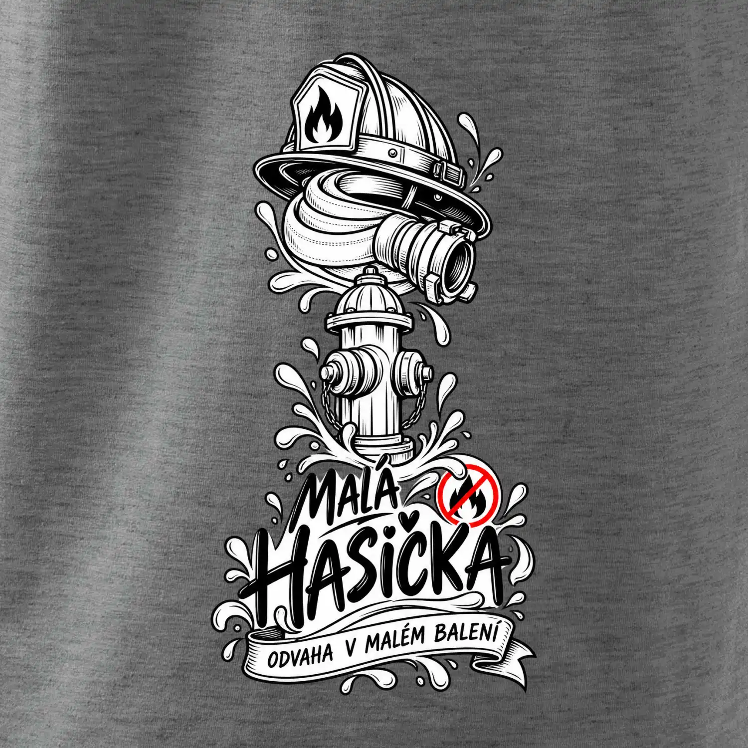 Malá hasička odvaha v malém balení