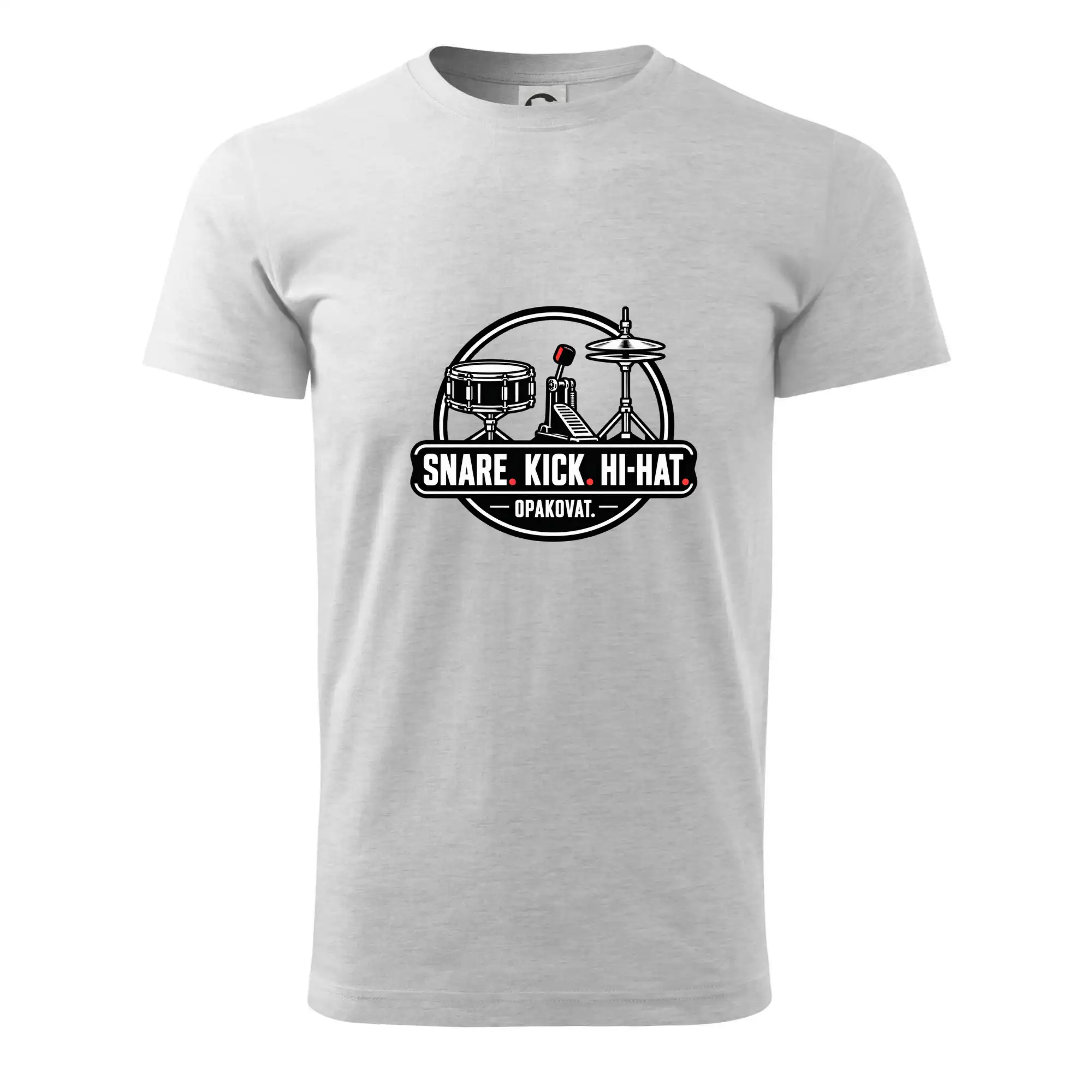 Snare kick hi-hat opakovat - bubenické trio