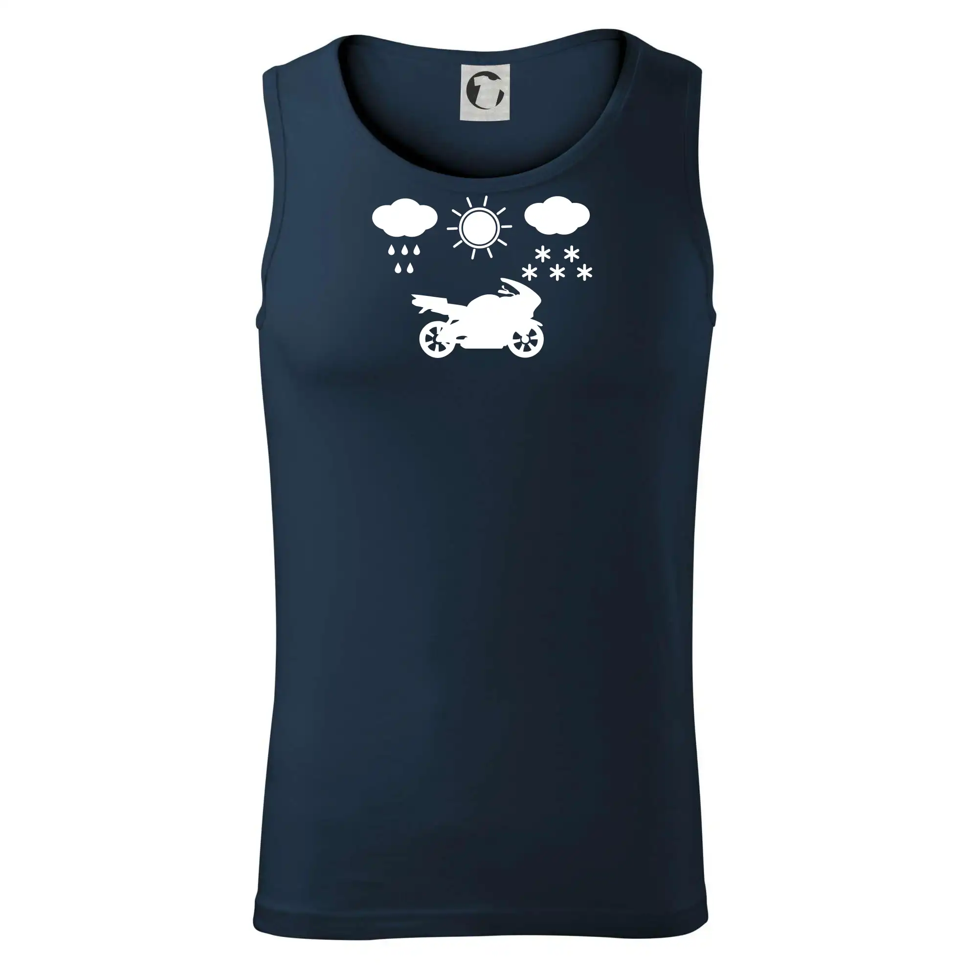 Motorkář za každého počasí - silnice