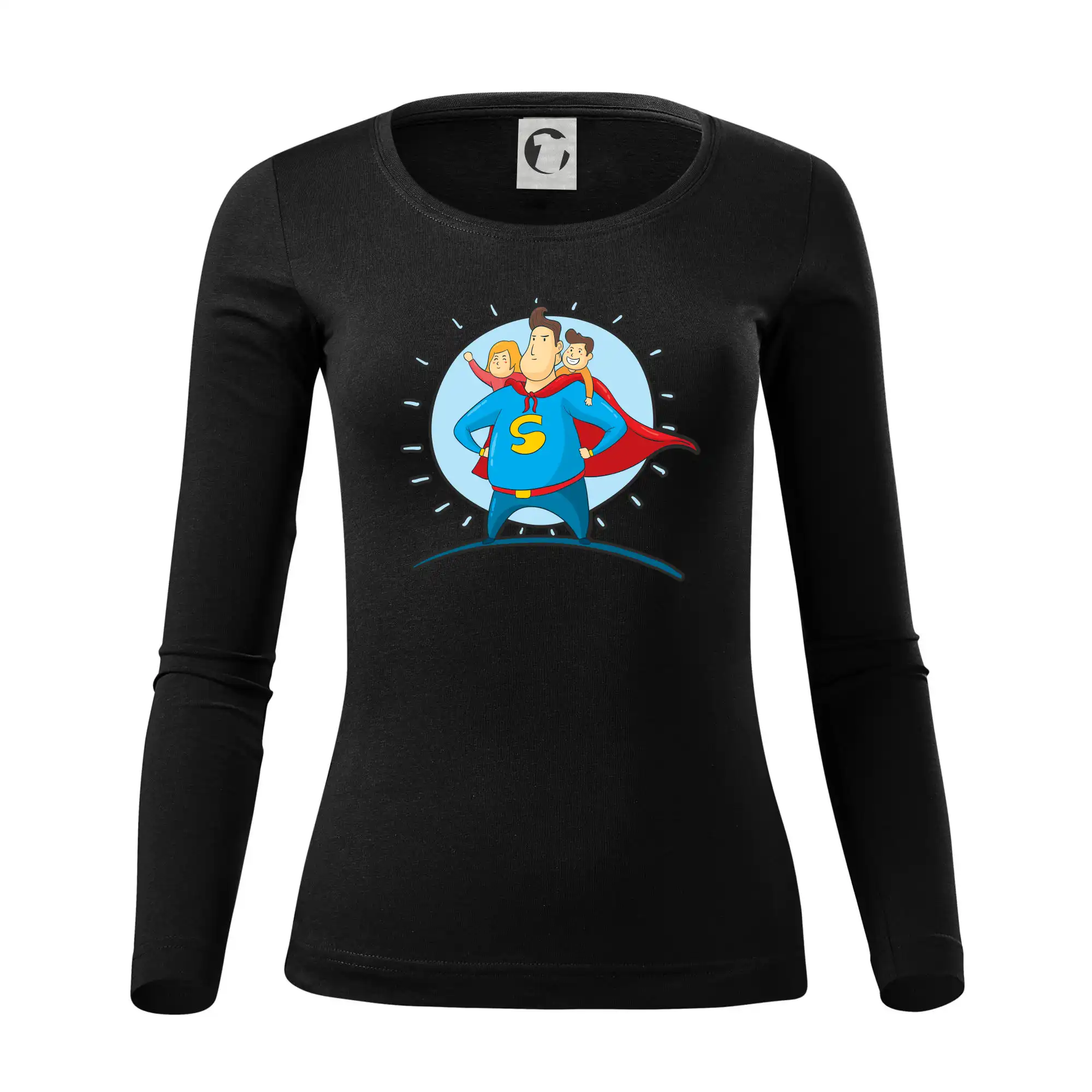 Táta superman - holka a kluk