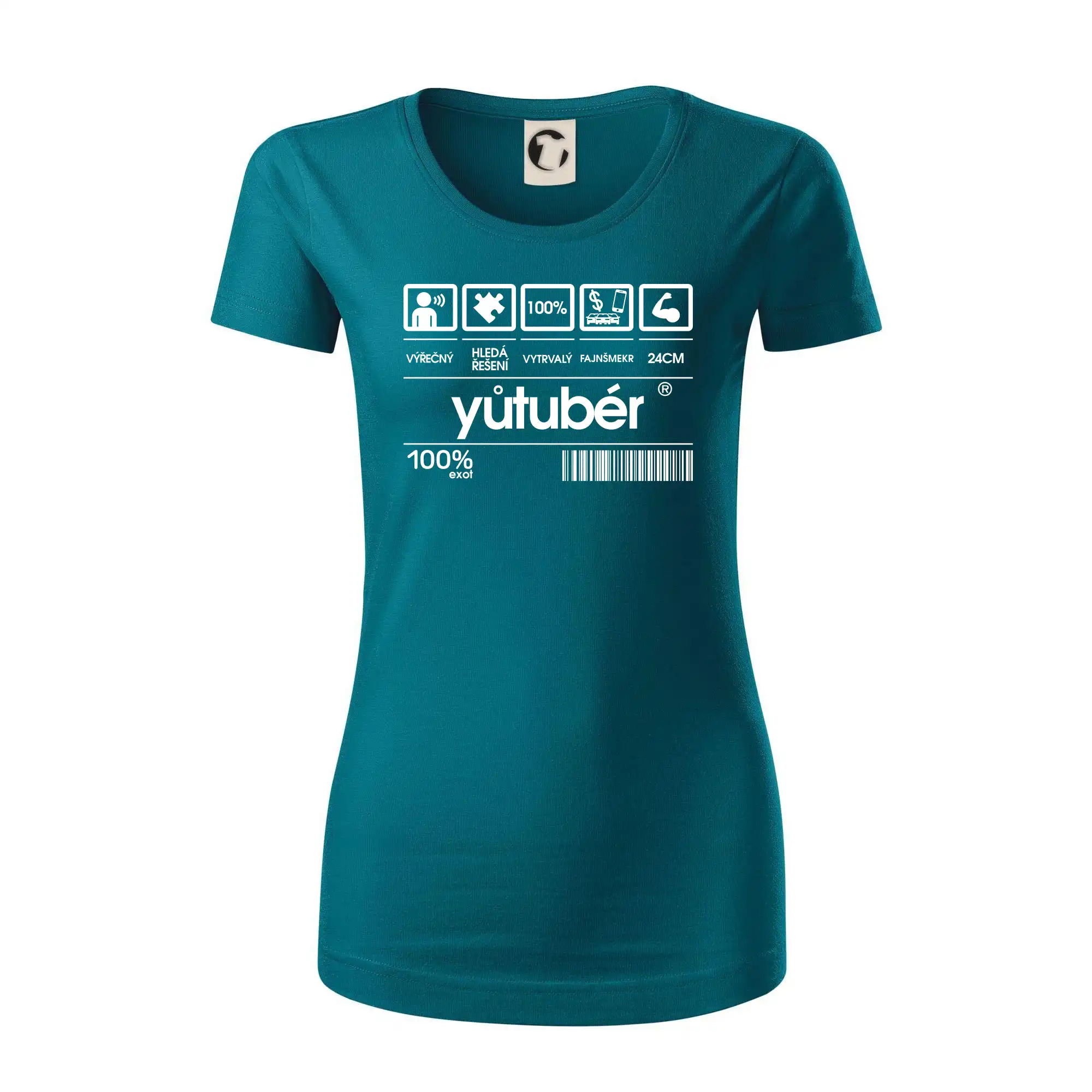 Čárový kód - youtuber