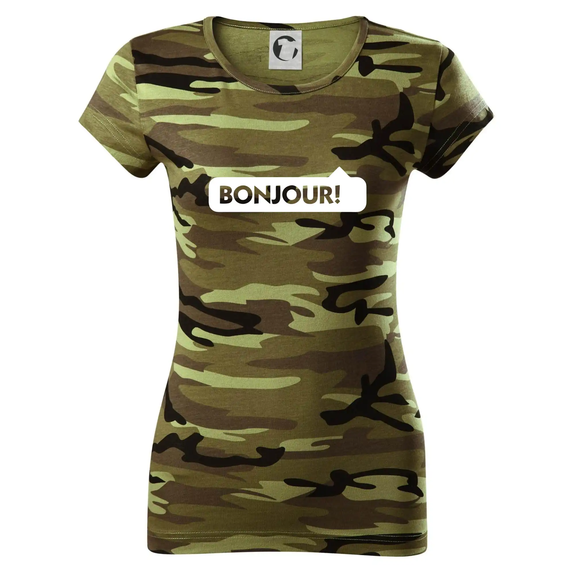 Nápis Bonjour