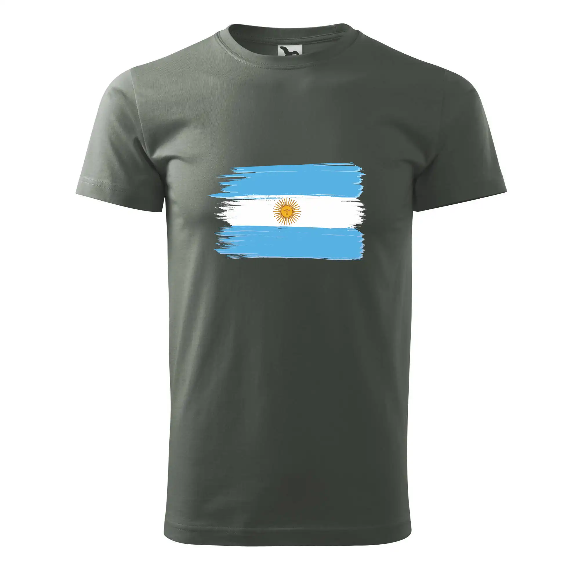 Argentina vlajka kreslená štětkou