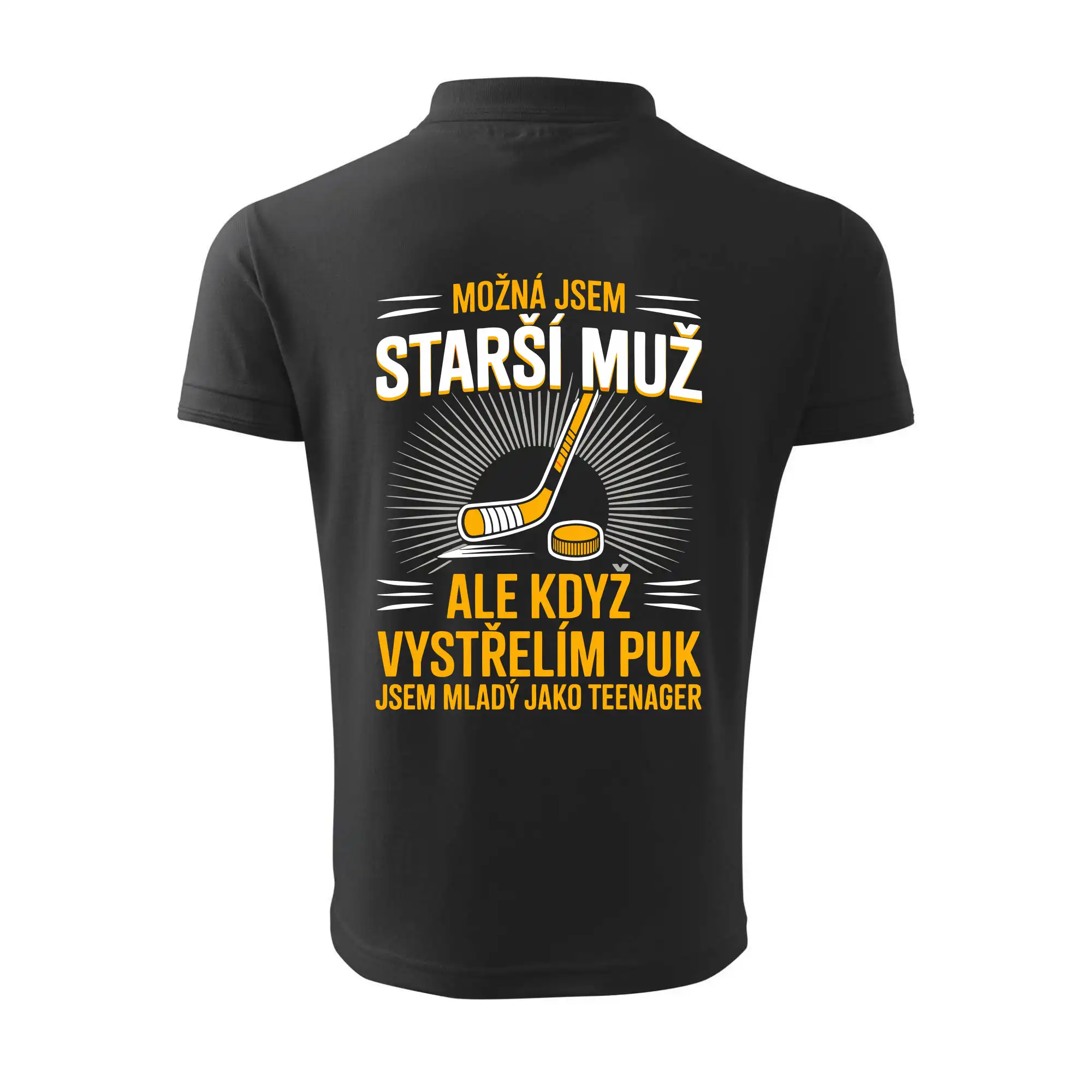 Možná jsem starší muž,  ale kdyz vystrelim puk