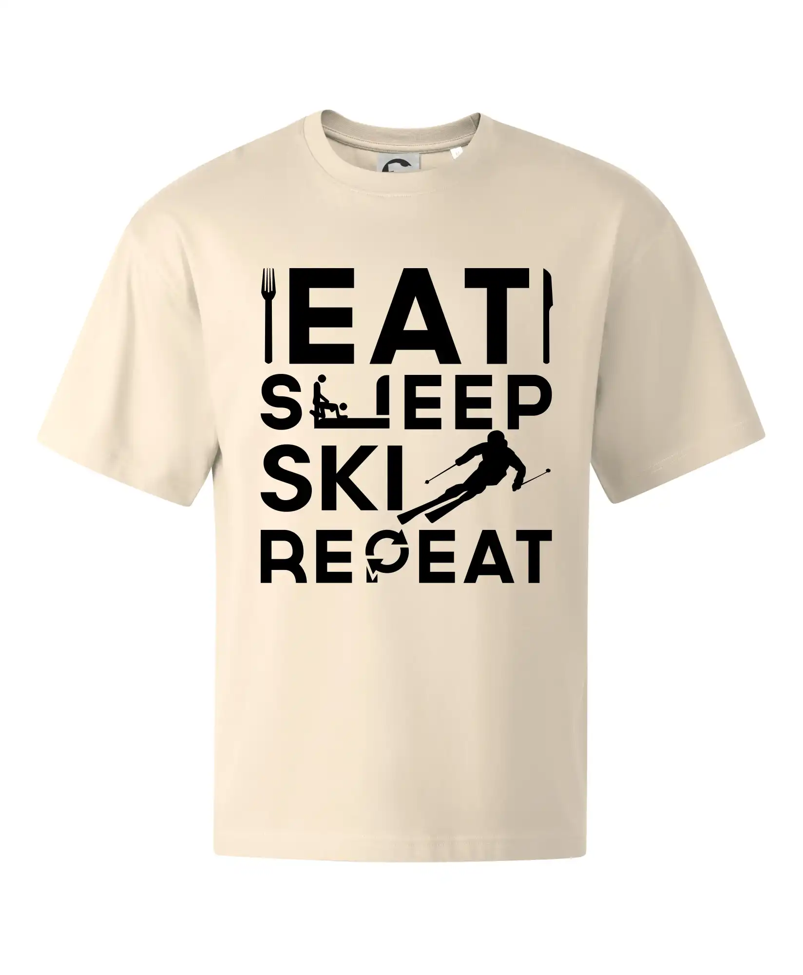 Eat sleep ski repeat